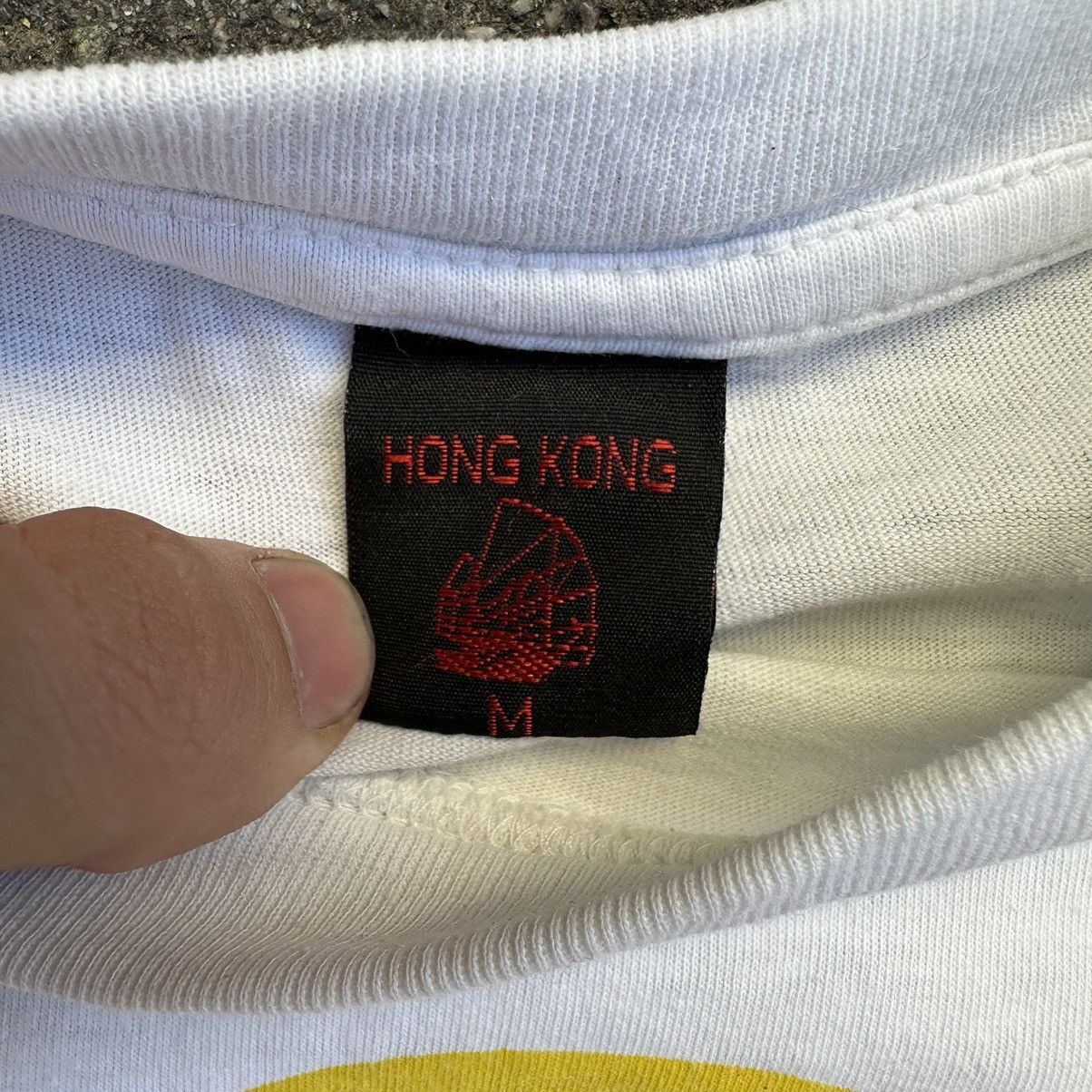 Japanese Brand × Vintage Vintage Japanese Style T-shirts Hong Kong Logo Y2K Style 90s Size US S / EU 44-46 / 1 - 7 Thumbnail