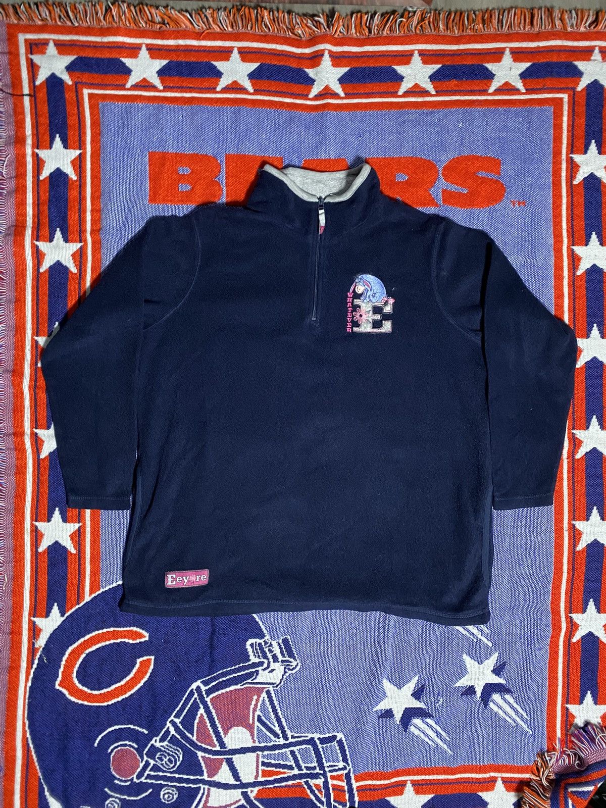 Disney × Vintage Vintage Disney Plus Eeyore Women’s Fleece Jacket Size XL / US 12-14 / IT 48-50 - 1 Thumbnail