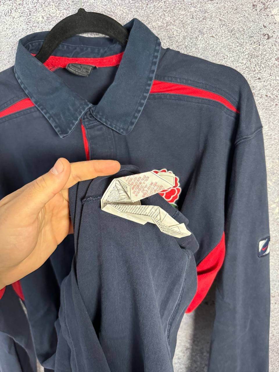 Nike 90's Vintage England Rugby Nike Team Blokcore Jersey Size US XXL / EU 58 / 5 - 14 Thumbnail