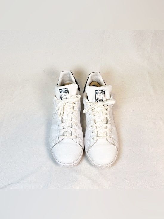 Adidas Adidas Originals Mens White Navy Stan Smith Sneakers~12~ Size US 12 / EU 45 - 3 Thumbnail