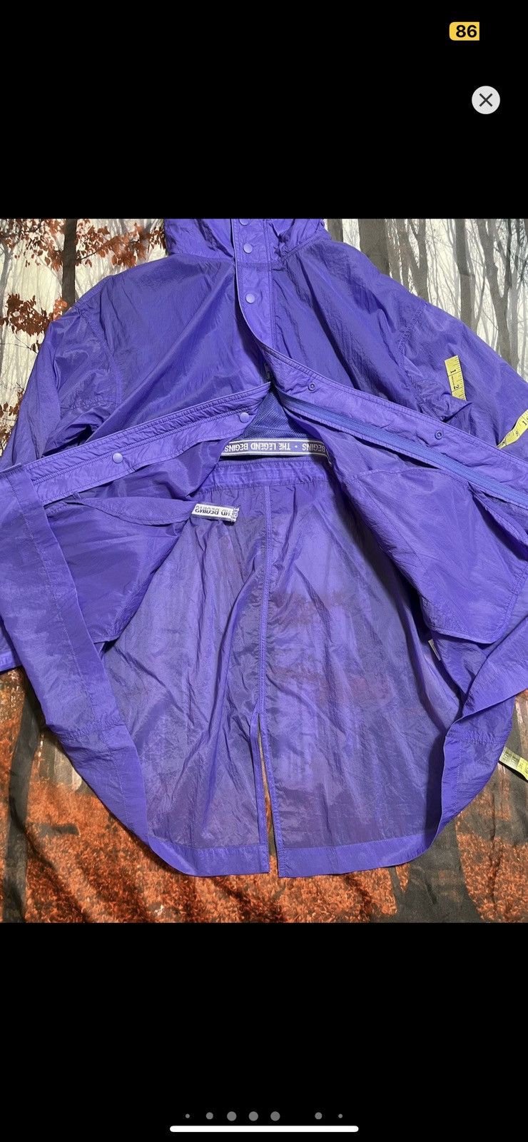 Li-Ning ***FINAL DROP***RARE 00s LI NING PACKABLE NYLON FISHTAIL M Size US M / EU 48-50 / 2 - 13 Thumbnail