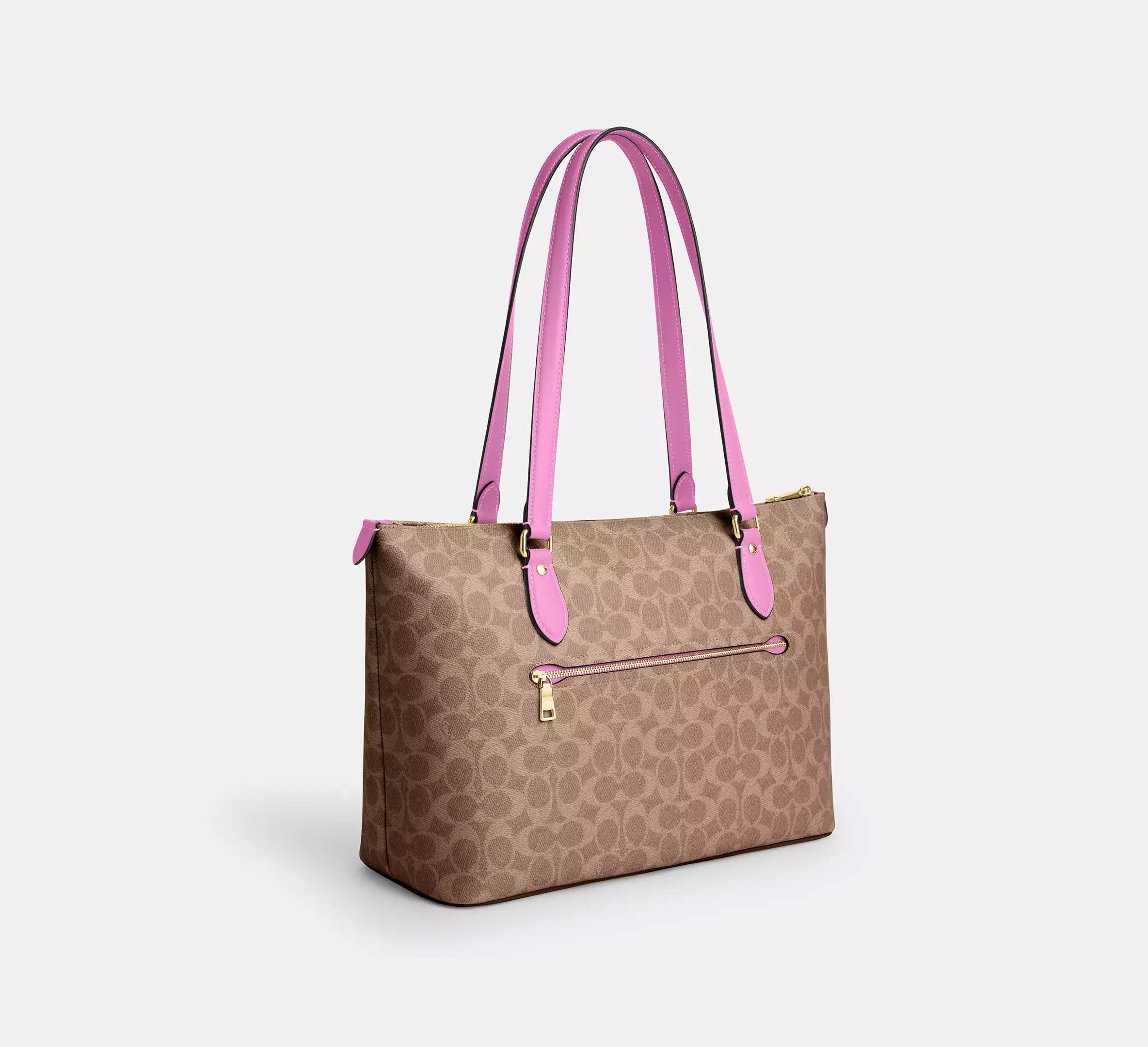 Coach Gallery Tote Bag In Signature Canvas CW381 Size ONE SIZE - 7 Thumbnail