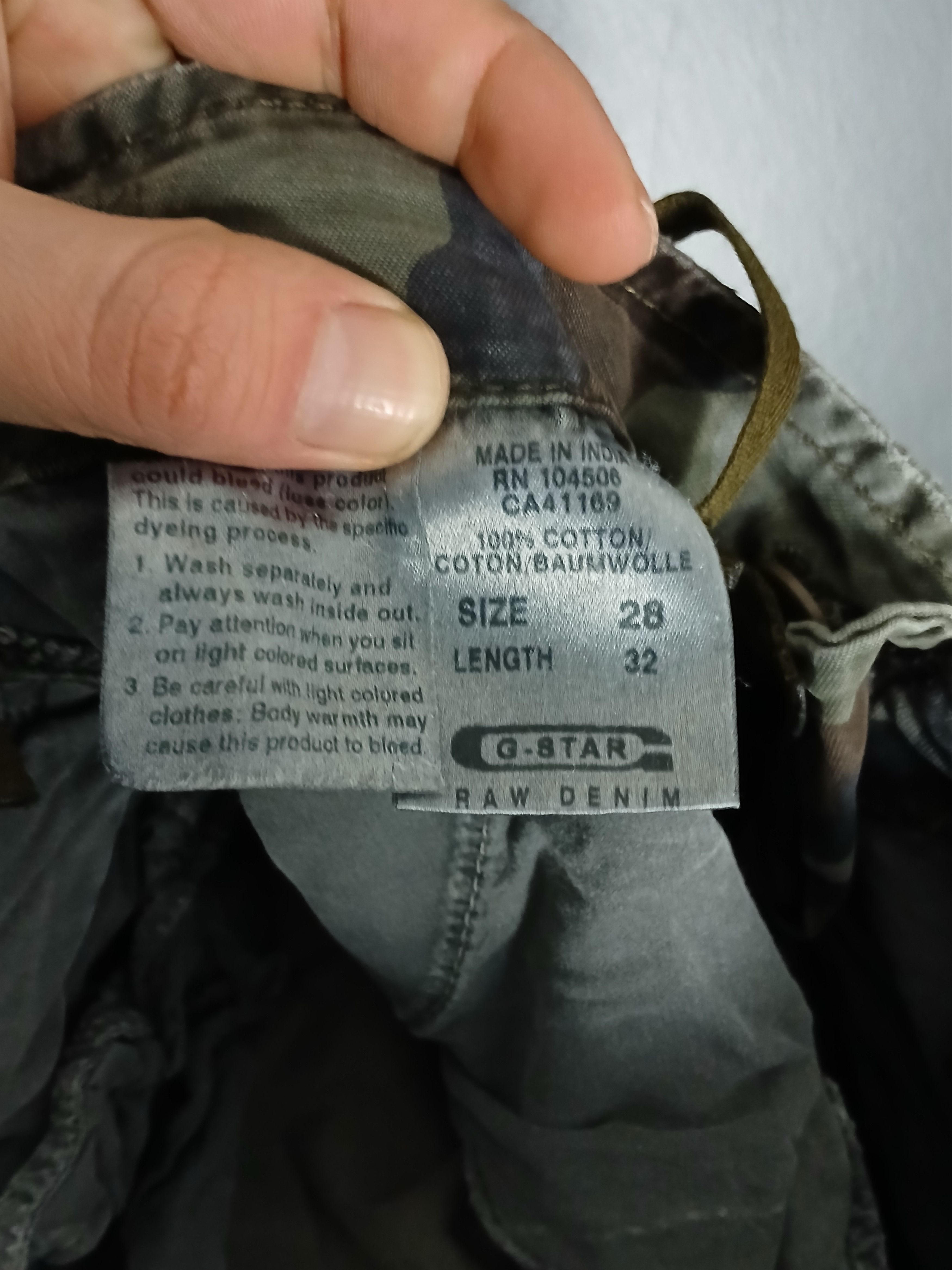G-Star G-Star Cargo Pants Size US 28 / EU 44 - 17 Thumbnail