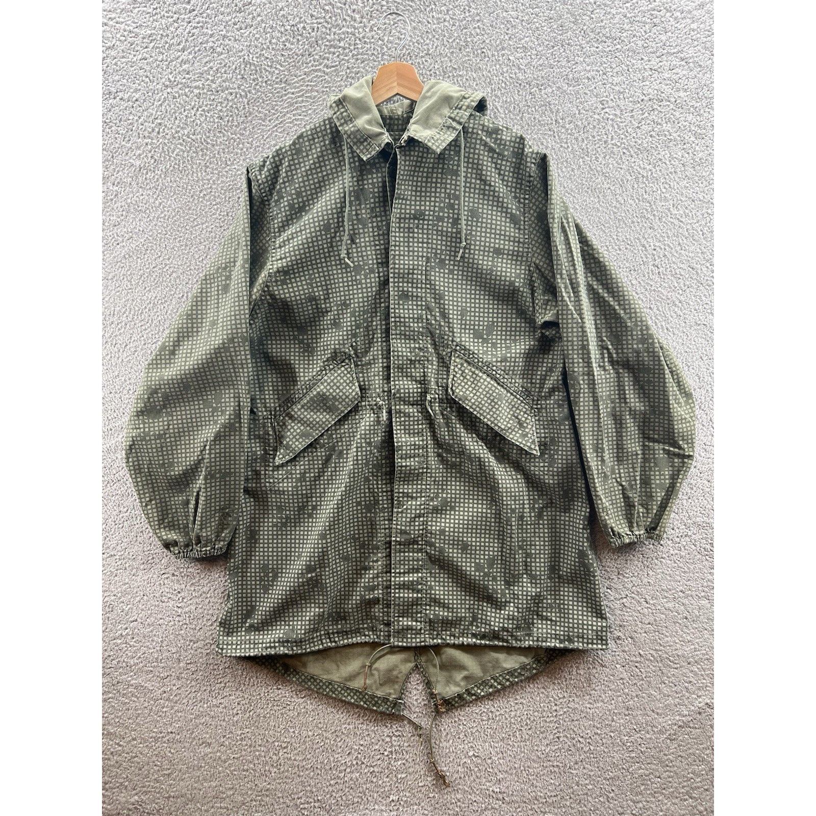 Other Parka Night Camouflage Military Issue No 8415 01 102 6280 Size US M / EU 48-50 / 2 - 1 Thumbnail