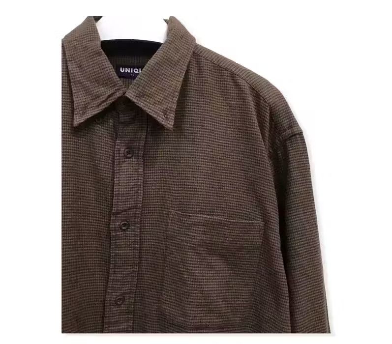 Flannel Japanese Brand Uniqlo Flannel Shirt Size US L / EU 52-54 / 3 - 3 Thumbnail