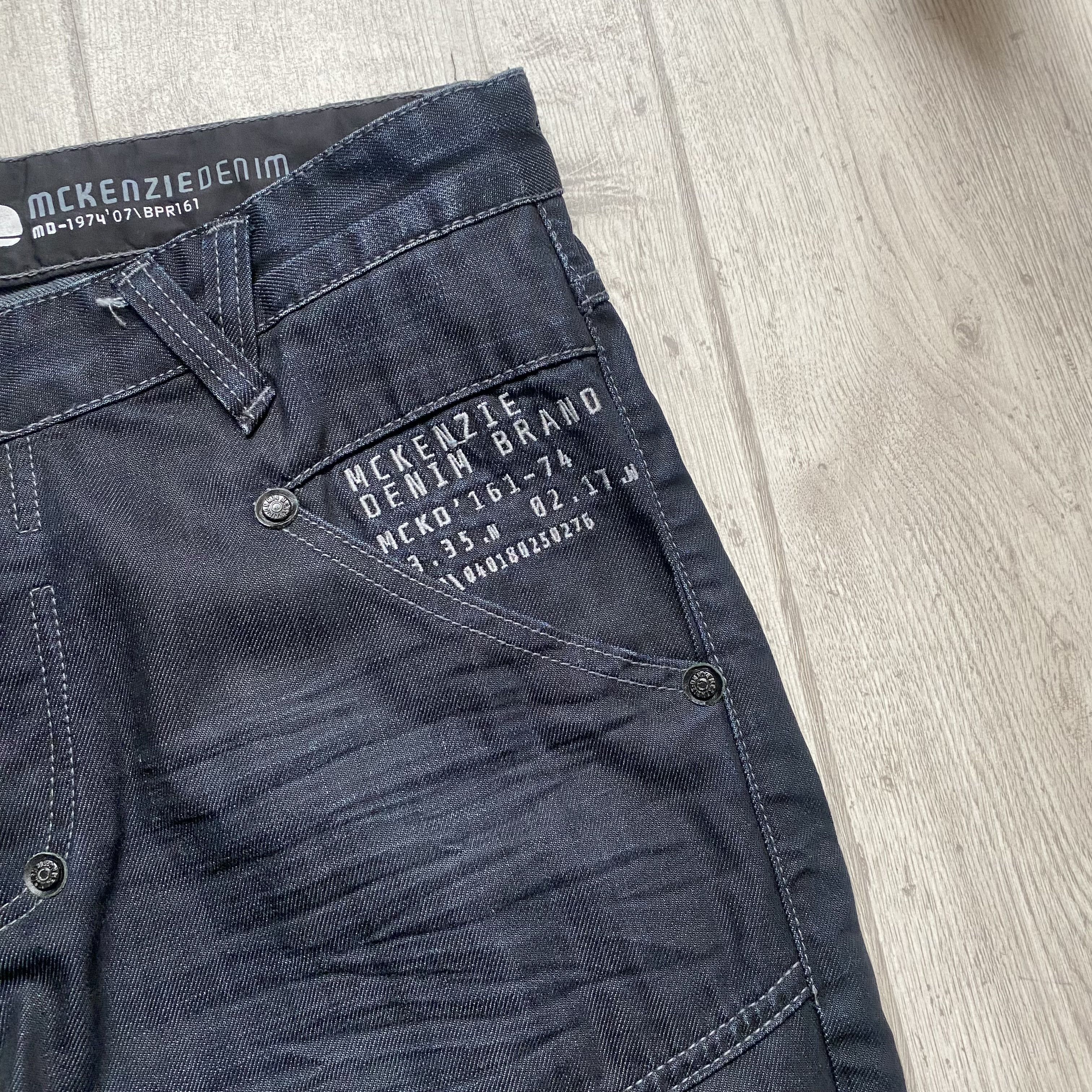 G-Star Vintage Biker Jeans Denim Avant garde Diesel style Pants Y2K Size US 34 / EU 50 - 8 Thumbnail