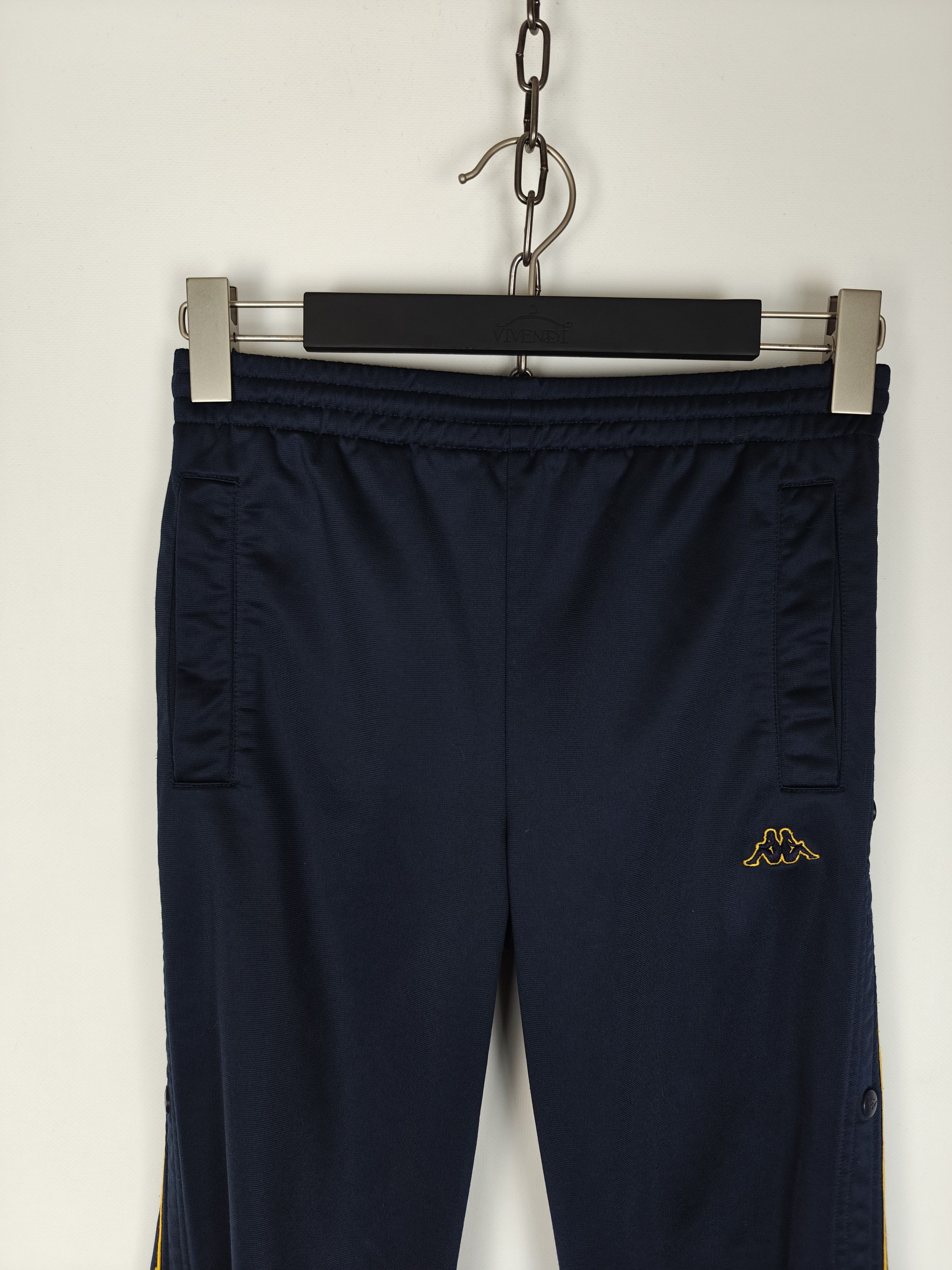 Kappa Kappa Casual Pants Snap Dark Blue Logo size XS Size US 28 / EU 44 - 2 Thumbnail
