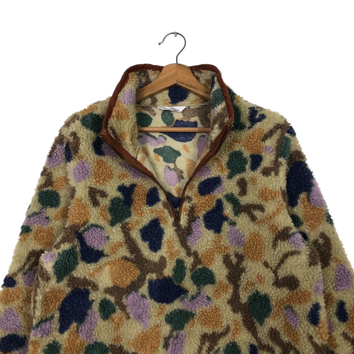 Japanese Brand × Vintage 📌Vintage Half Zipper Fleece Jacket Bean Singnature Size US M / EU 48-50 / 2 - 13 Thumbnail