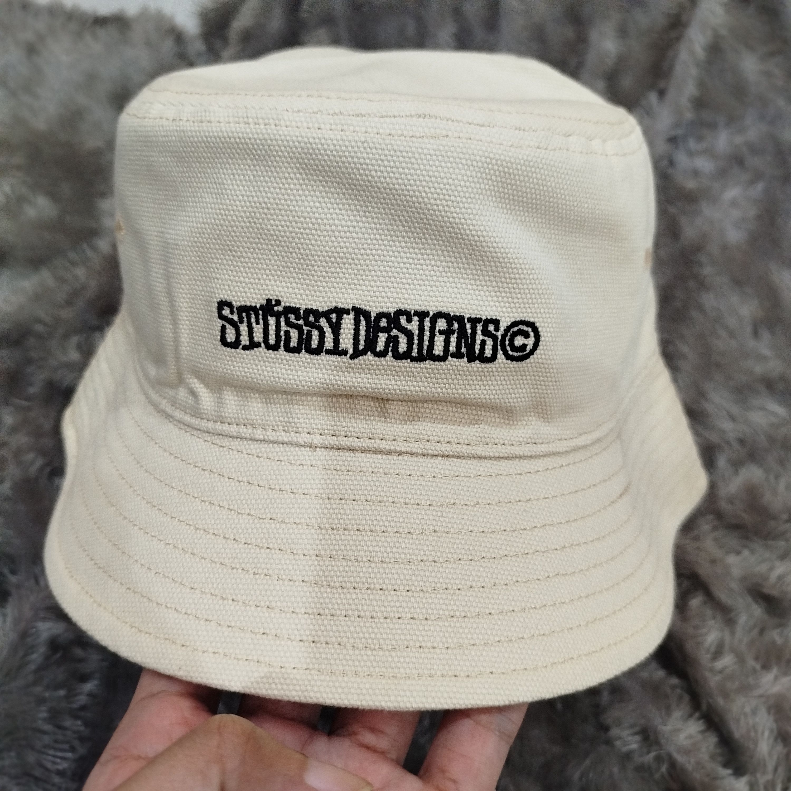 Stussy STUSSY CANVAS WIDE BRIM BUCKET HAT Size ONE SIZE - 1 Thumbnail