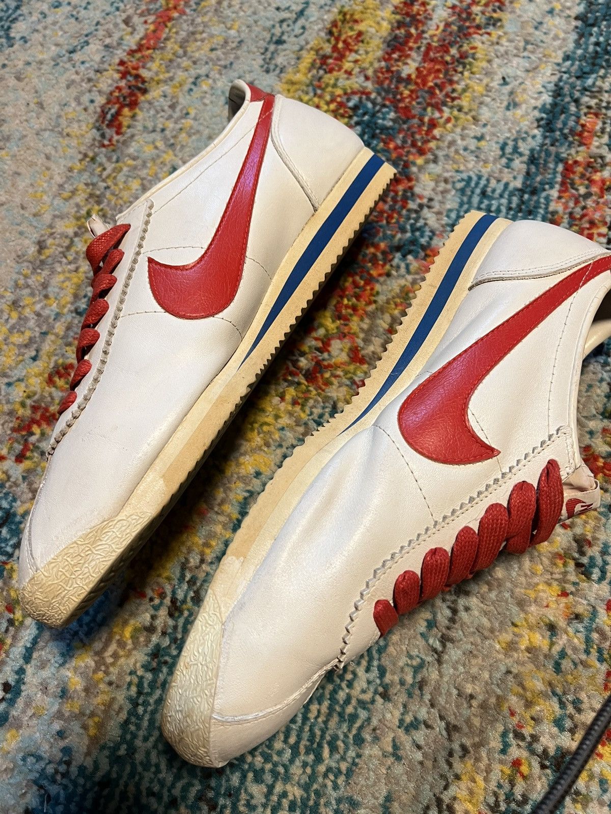 Nike vintage 1972 Nike Cortez “forest gump” Size US 13 / EU 46 - 8 Thumbnail