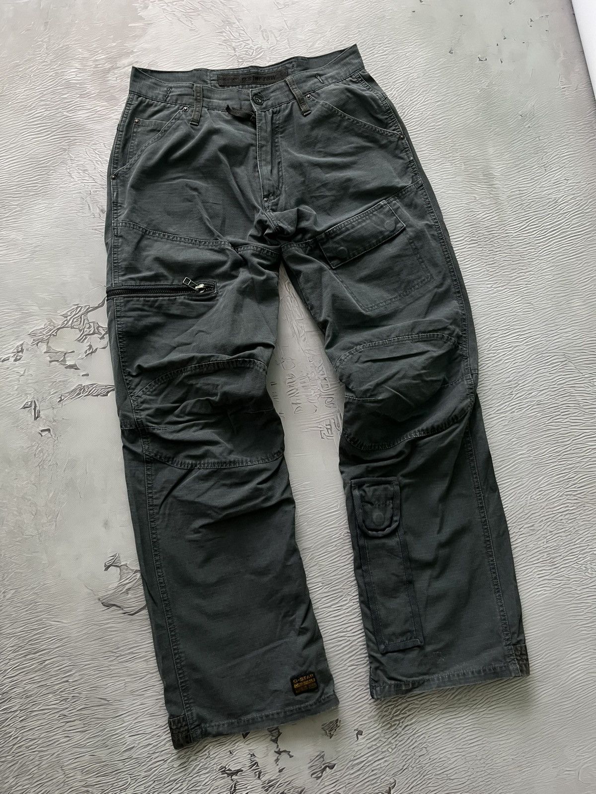 G-Star Vintage G-Star Raw Cargo Work Pants Army Pocket Streetwear Size US 30 / EU 46 - 2 Thumbnail