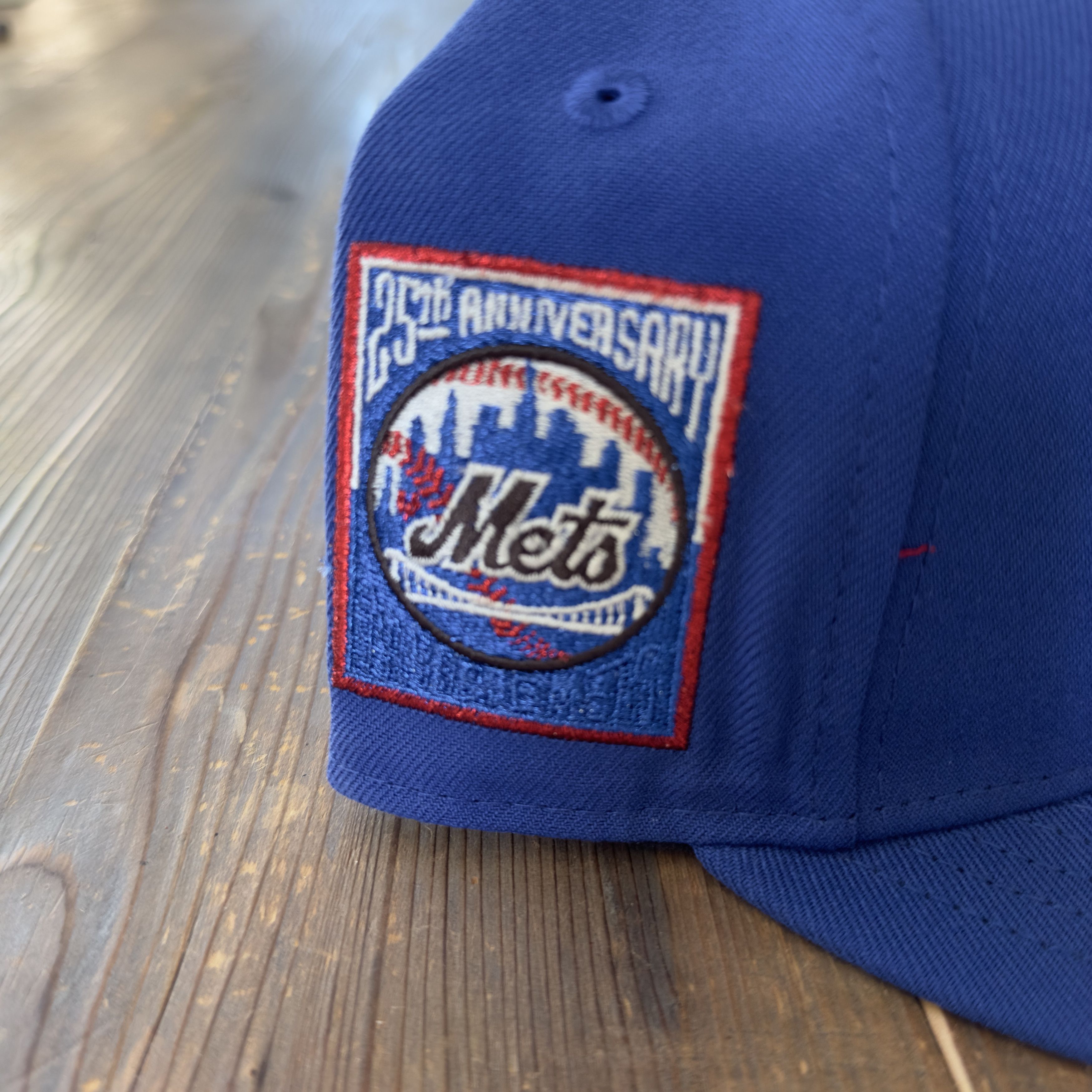 New Era New York Mets Script New Era 59Fifty 25th Anniversary 7 3/8" Size ONE SIZE - 4 Thumbnail