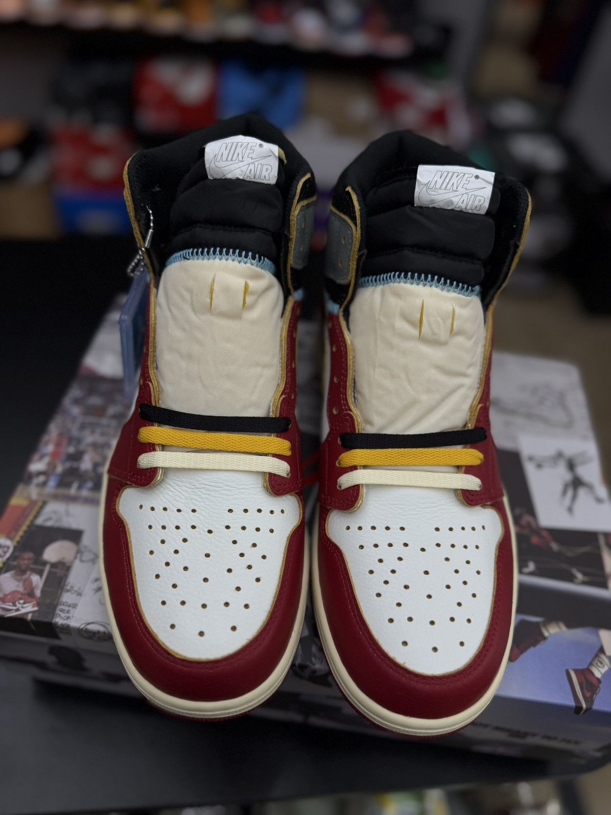 Jordan Brand × Nike Nike Jordan 1 Union (HV8563-600) Size 11.5 (NEW) Size US 11.5 / EU 44-45 - 6 Thumbnail