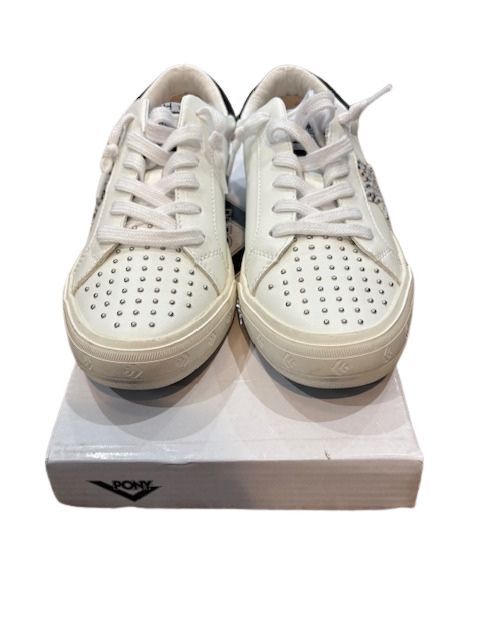 Vintage Havana Vintage Havana White Studded Cheetah Mix Sneakers Size US 7 / IT 37 - 4 Thumbnail