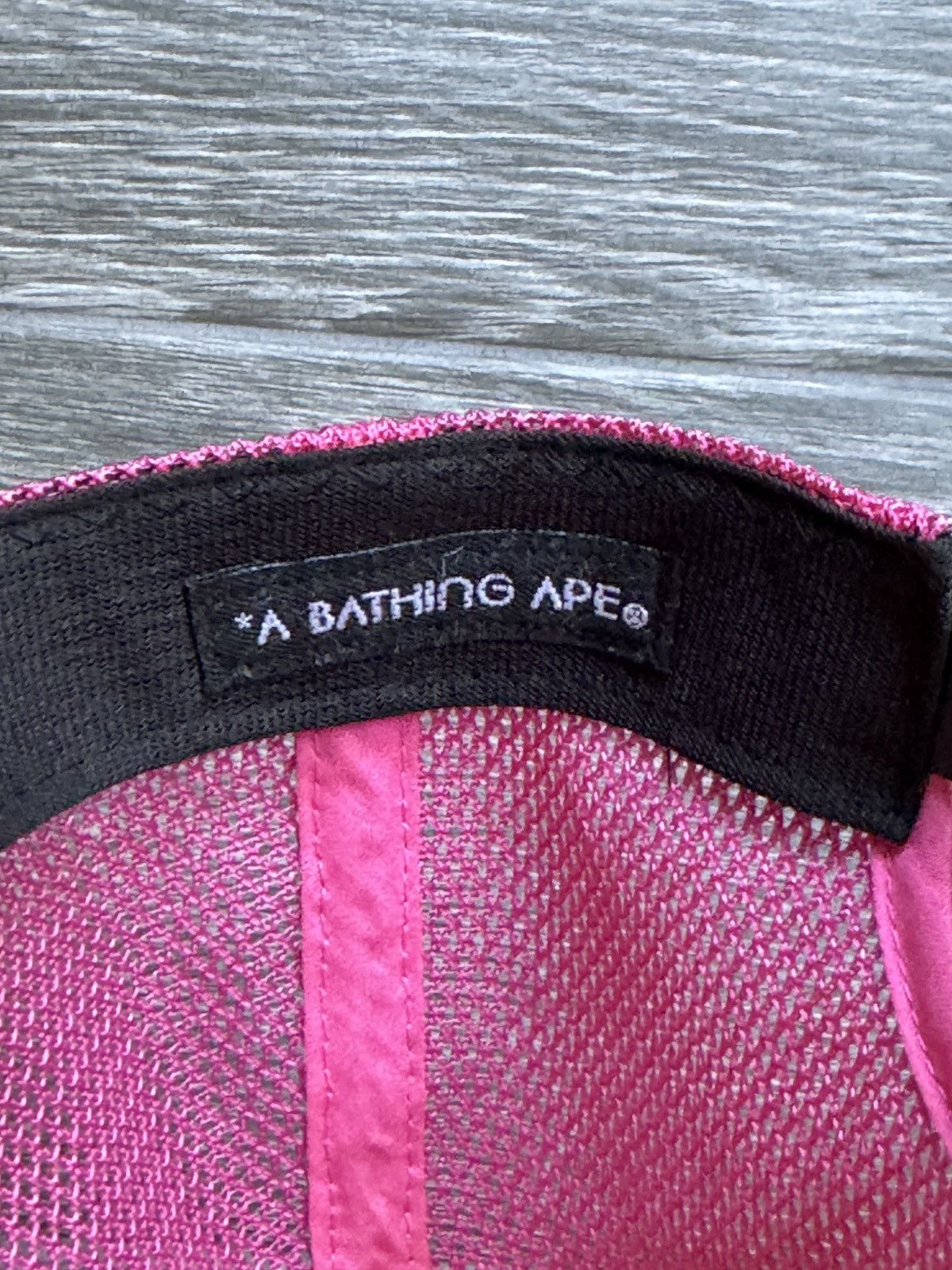 Bape A bathing ape baby Milo rhinestone trucker hat Size ONE SIZE - 9 Thumbnail