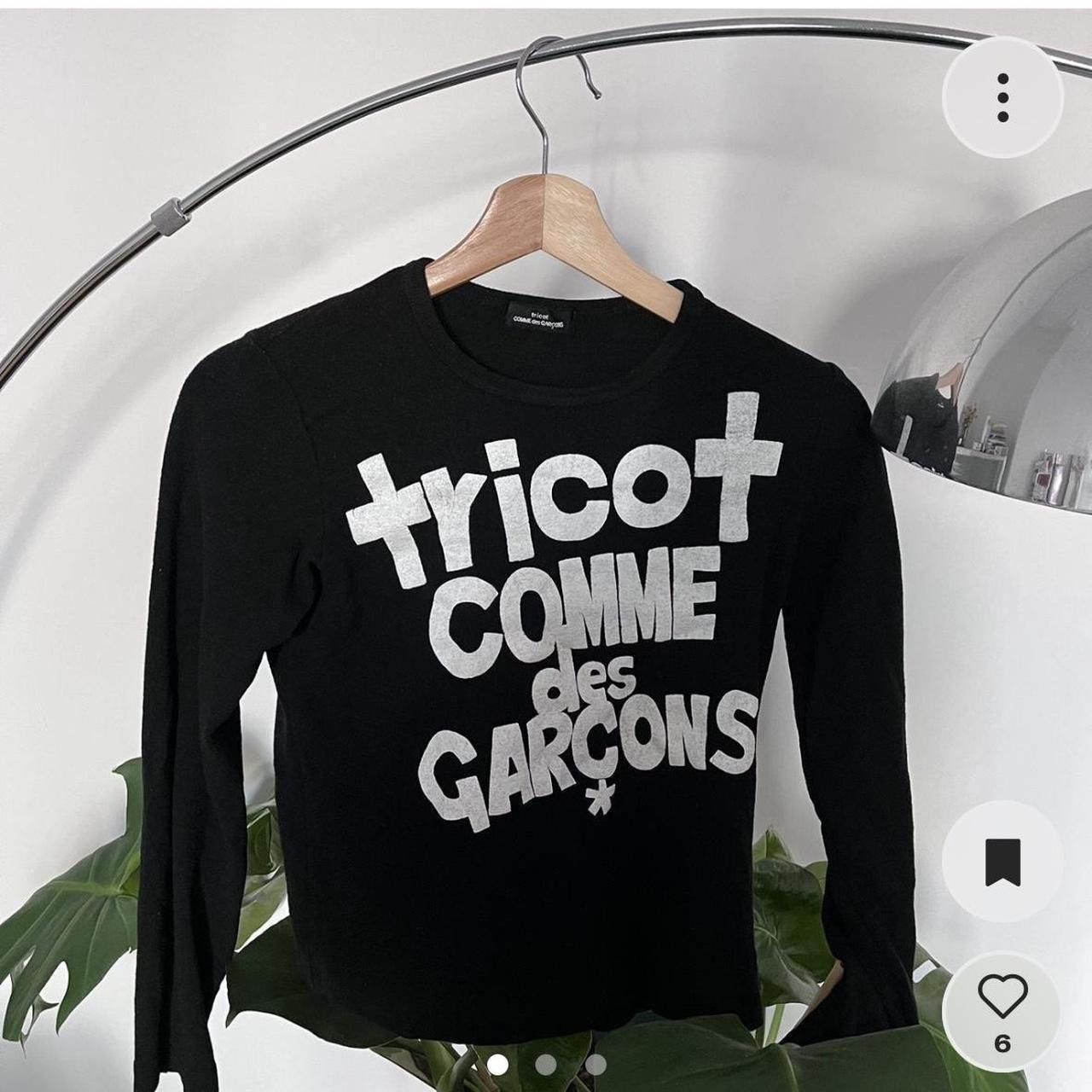 Comme des Garcons CDG long sleeve wool top Size S / US 4 / IT 40 - 2 Thumbnail