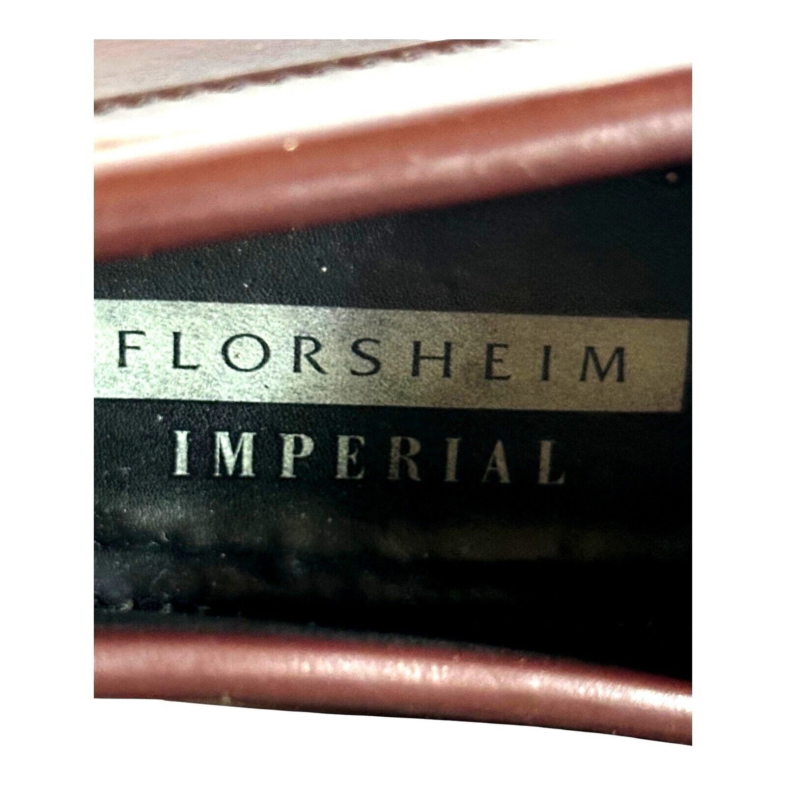Florsheim Florshiem Imperial Mens Leather Penny Loafers Size 10.5 3e Size US 10.5 / EU 43-44 - 12 Thumbnail