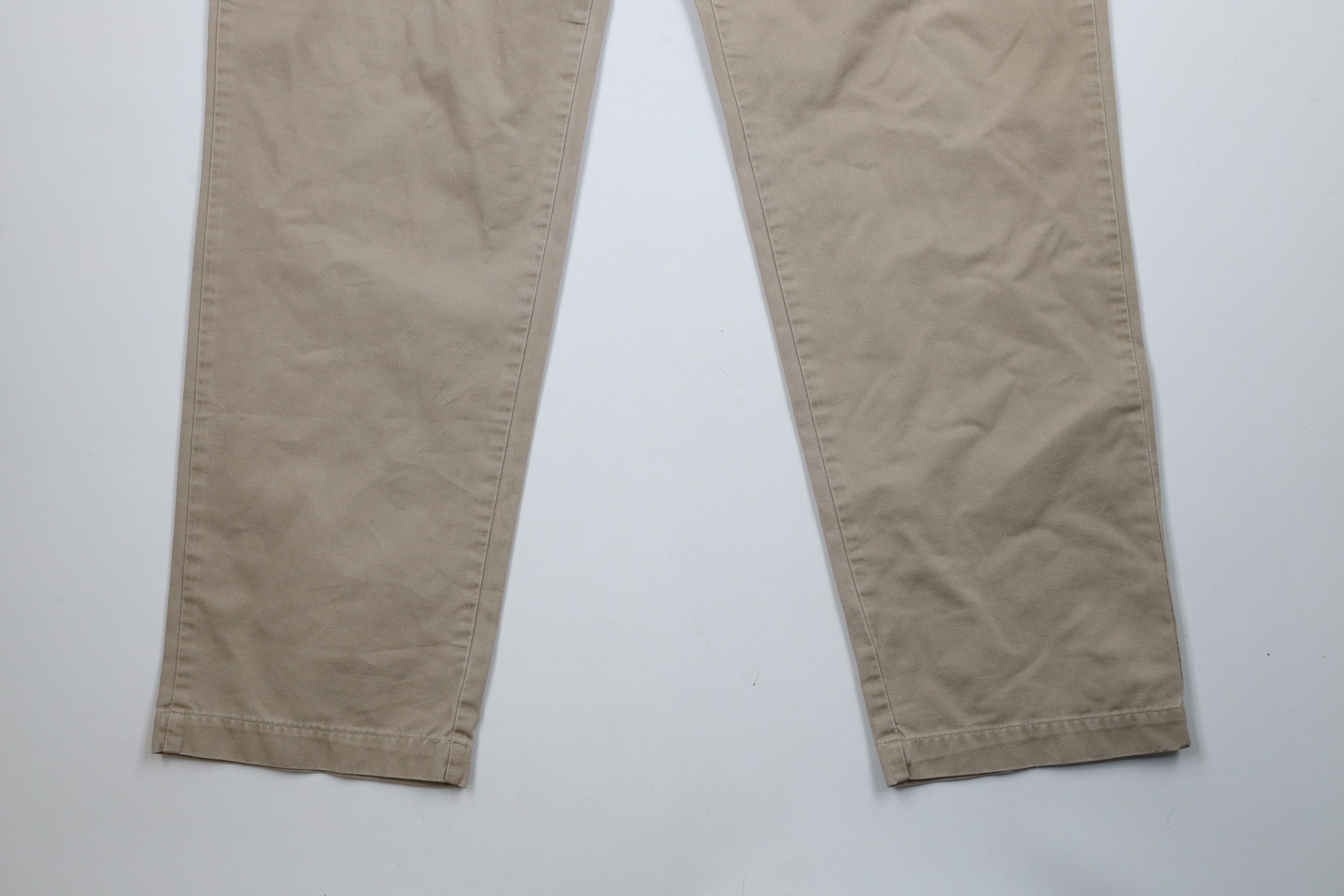 Ralph Lauren × Vintage Vintage 90s Ralph Lauren Chino Pants Beige Cotton USA Size US 36 / EU 52 - 4 Thumbnail