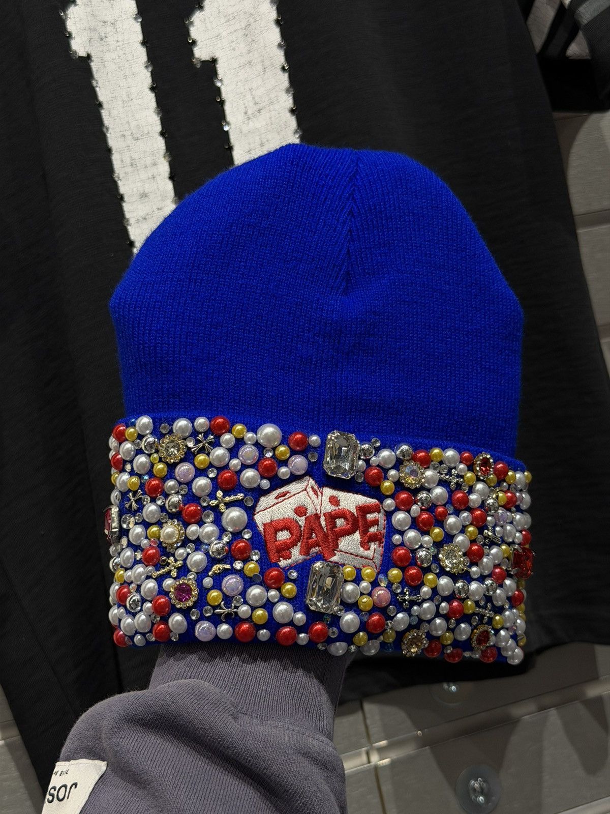 Other PAPE Stone Beanie Crystal Brand New Size ONE SIZE - 5 Thumbnail
