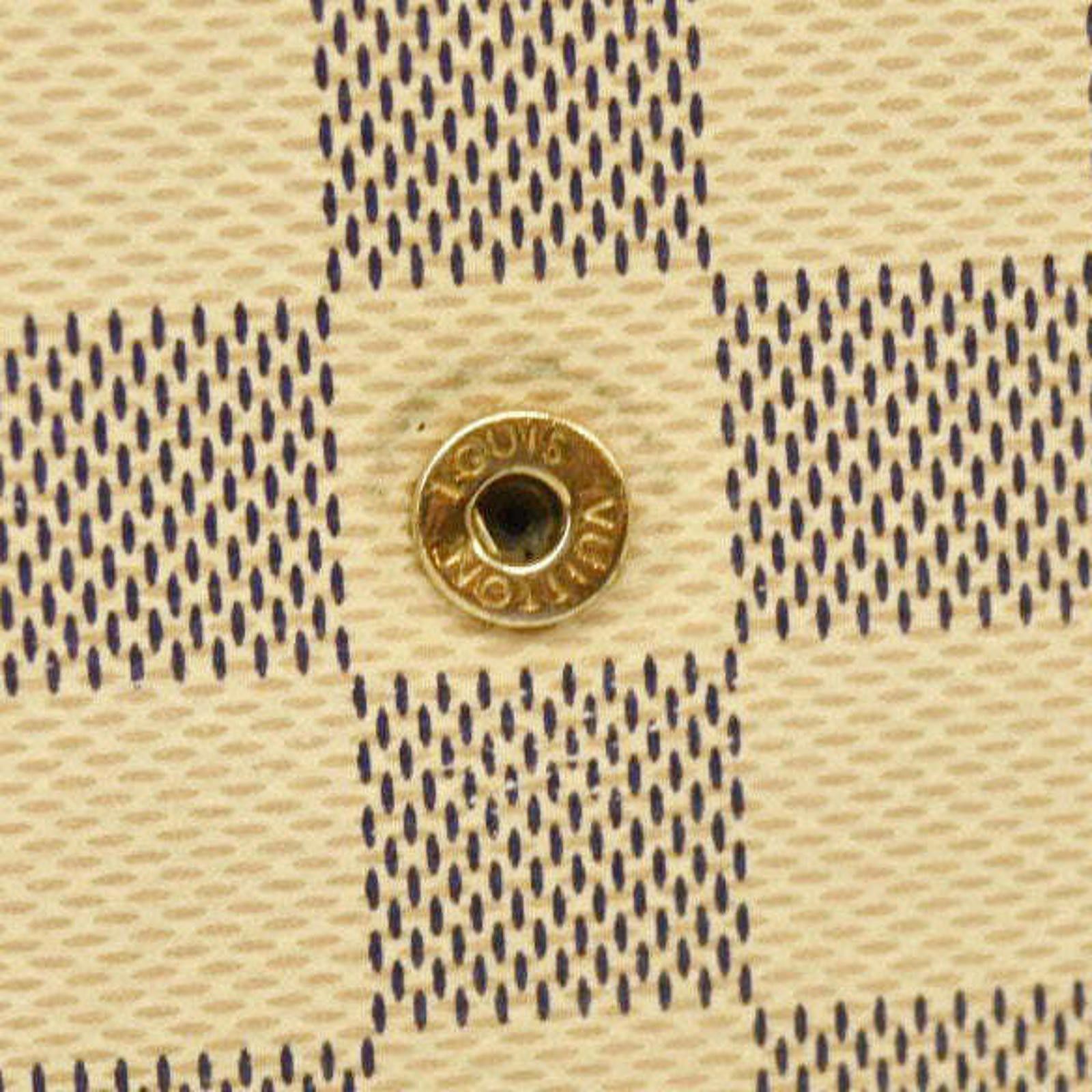 Louis Vuitton Louis Vuitton Damier Azur Calfskin Pochette Felicie MI1129 Size ONE SIZE - 11 Thumbnail