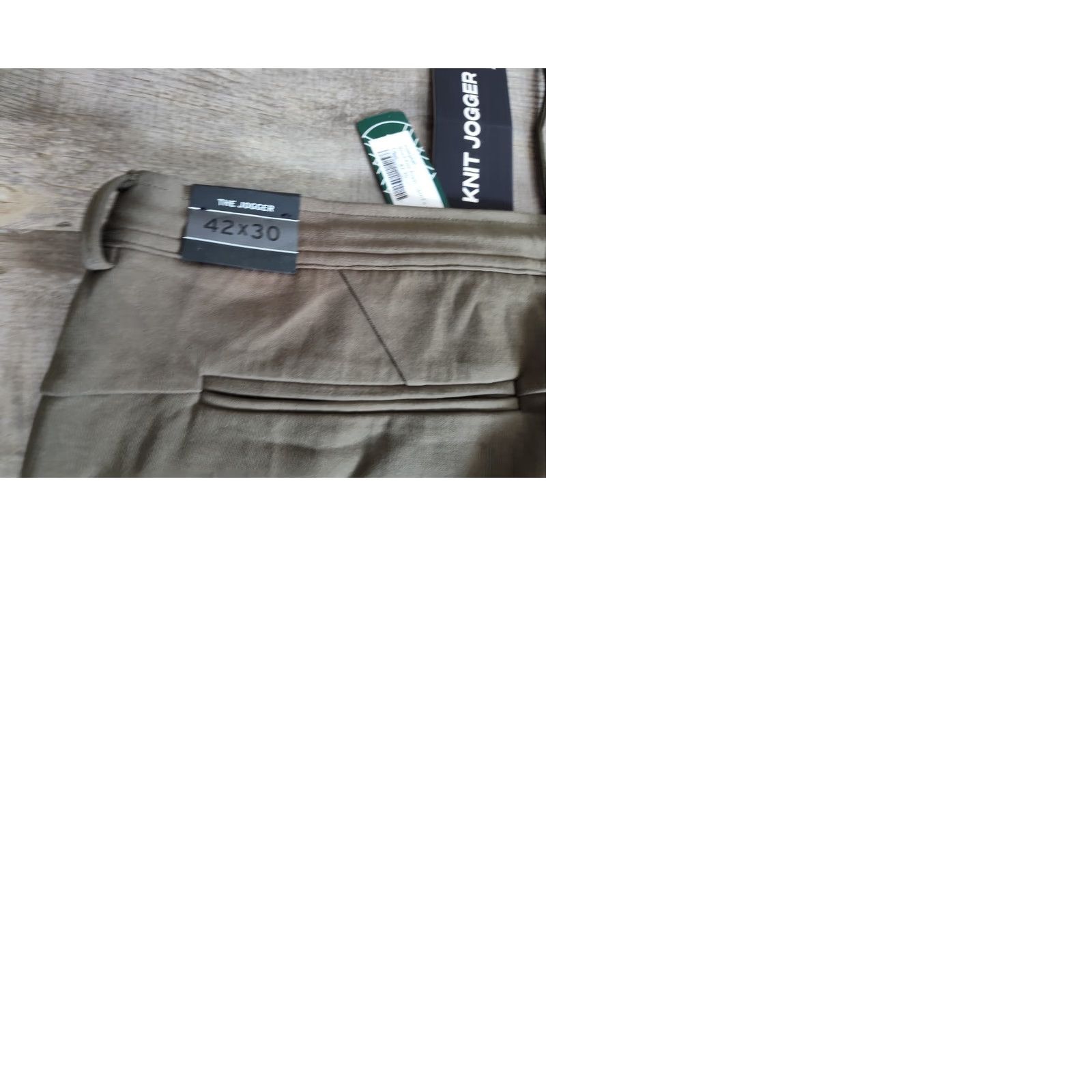 Vintage Liverpool Los Angeles Men's Slim Fit Knit Joggers Sage Green Size 42X30 NWT Size US 42 / EU 58 - 10 Thumbnail