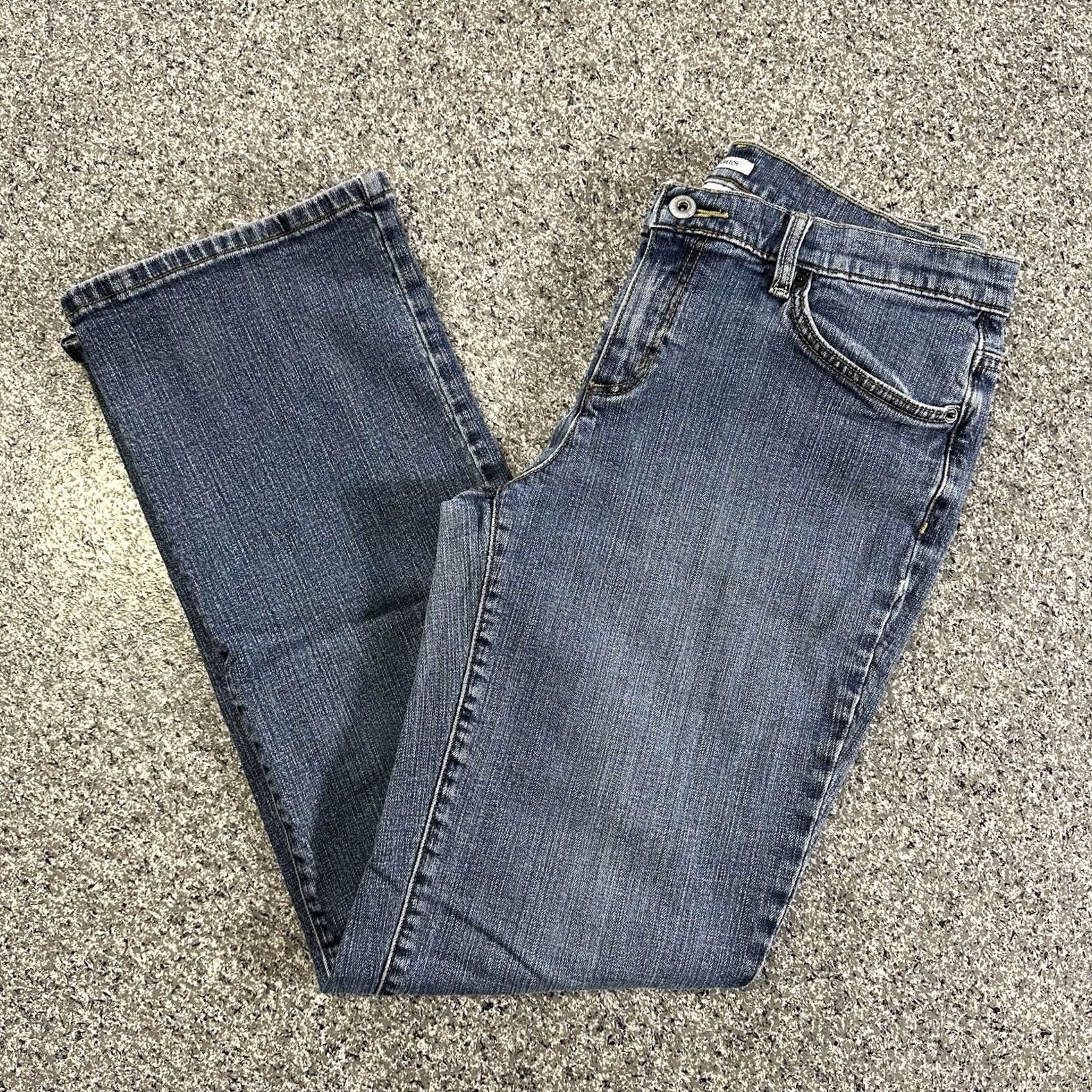 Liz Claiborne Liz Claiborne Jeans Womens 12 Regular 32x30 Mid Rise Straight Stretch Denim Size 30" / US 8 / IT 44 - 2 Thumbnail