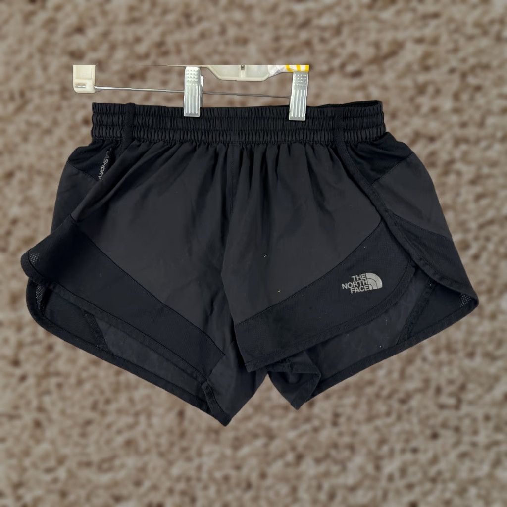 The North Face The North Face Shorts Womens XS Black Flashdry Polyester Elastic READ Size 26" / US 2 / IT 38 - 1 Thumbnail