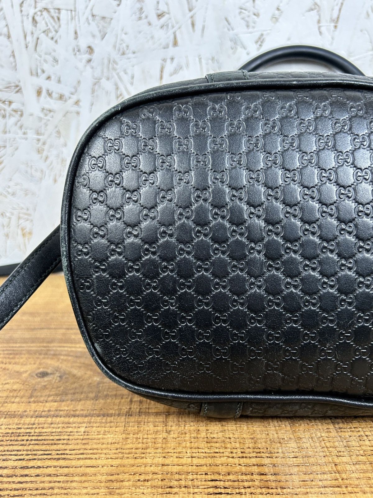 Gucci Gucci GG Micro Guccissima Leather Handbag 449663 Size ONE SIZE - 12 Thumbnail