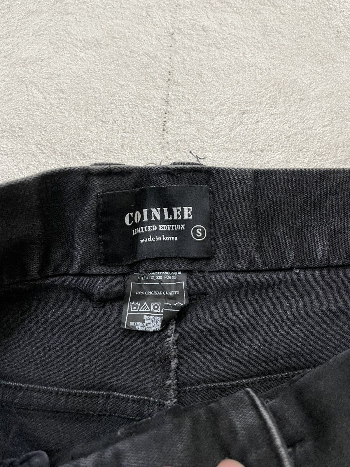 Japanese Brand 2000s Black Zipper Detail Denim Biker-Style Jeans LGB if6was Size US 31 - 6 Thumbnail