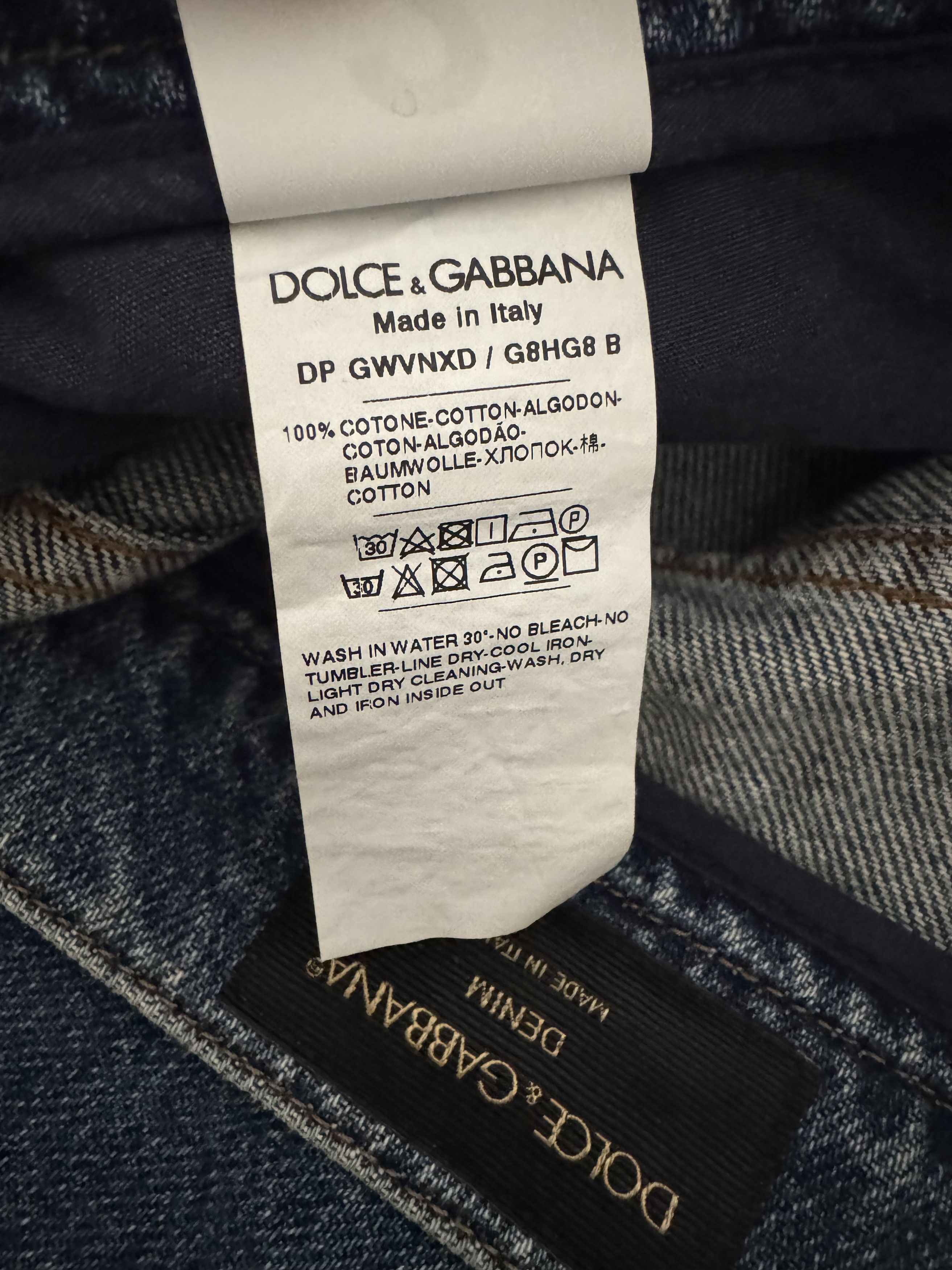 Dolce & Gabbana Dolce & Gabbana Jeans NWT Size EU 48 (US 32) – $895 Retail Size US 32 / EU 48 - 11 Thumbnail