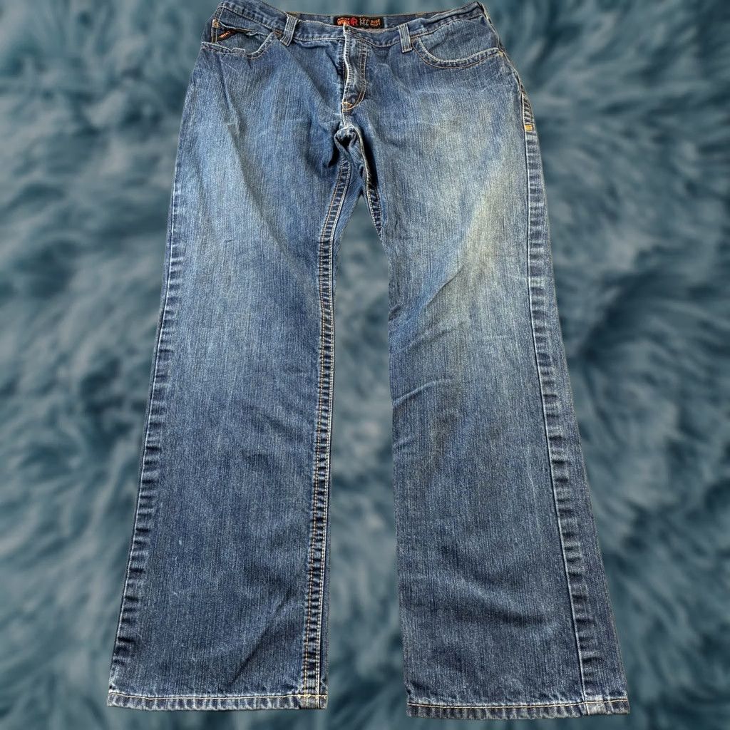 Ariat Ariat Jeans Mens 40x36 Blue Denim Bootcut Relaxed Straight 5-Pocket M4 FR Vintage: No/No N/A Size US 40 / EU 56 - 1 Thumbnail