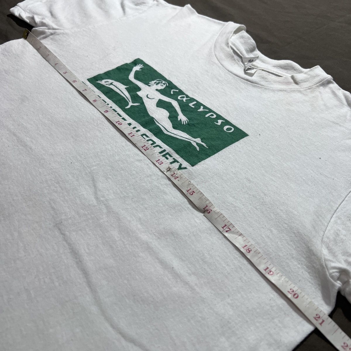 Vintage Vintage 80s Calypso Cousteau society Promo Tee L Size US L / EU 52-54 / 3 - 12 Thumbnail