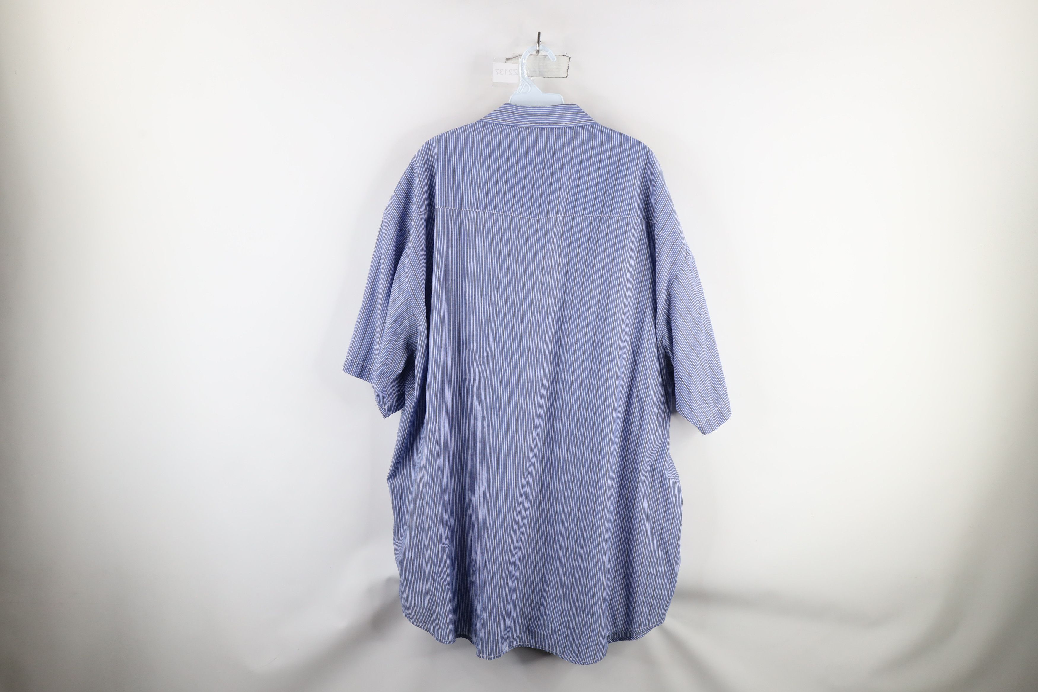 Vintage Vintage 90s Streetwear Striped Western Snap Button Shirt Size US XXL / EU 58 / 5 - 8 Thumbnail