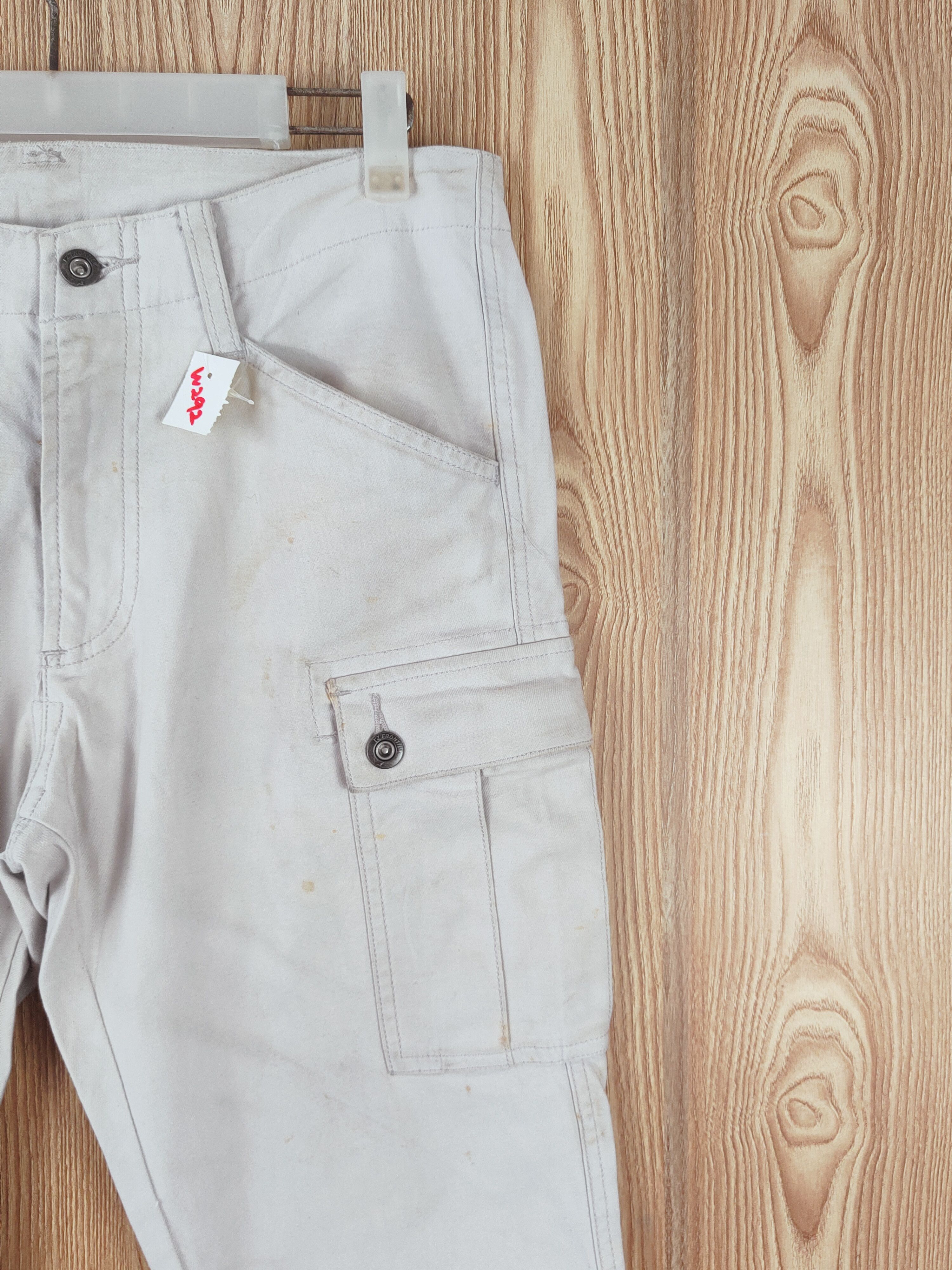 Japanese Brand I'z Frontier Multipocket cargo Joggers pants #W292 Size US 31 - 7 Thumbnail