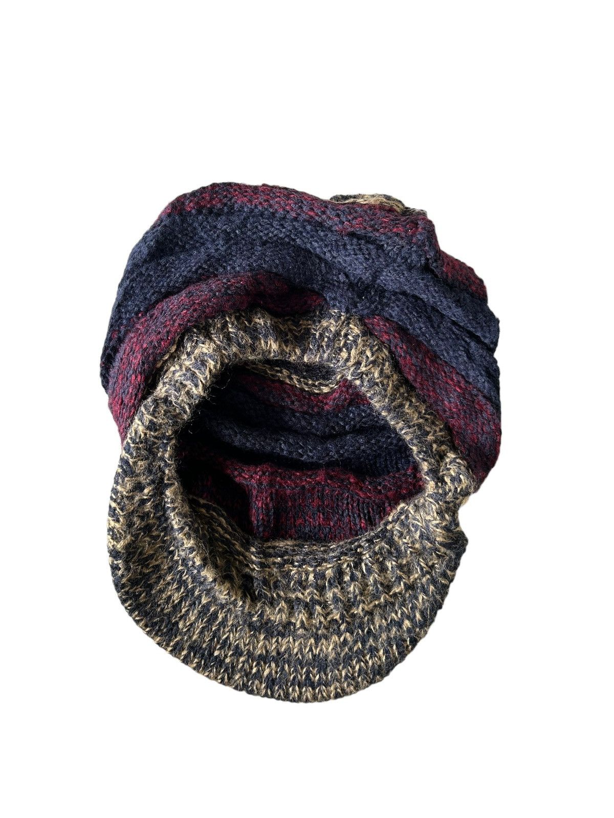 14th Addiction × Japanese Brand Multicolor Crochet Knitted Hats Size ONE SIZE - 3 Thumbnail