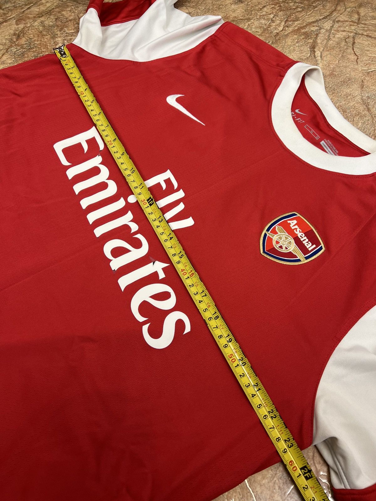 Nike Vintage Blokecore blokcore Arsenal drill noike home jersey Size US XL / EU 56 / 4 - 16 Thumbnail