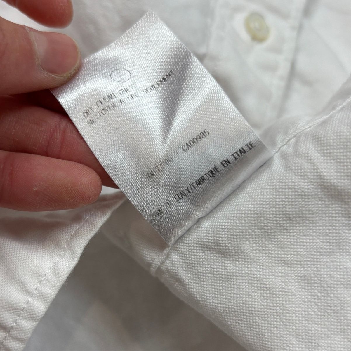 Thom Browne Thom Browne Classic Oxford Grossgrain Placket Shirt W's 38 Size XS / US 0-2 / IT 36-38 - 10 Thumbnail
