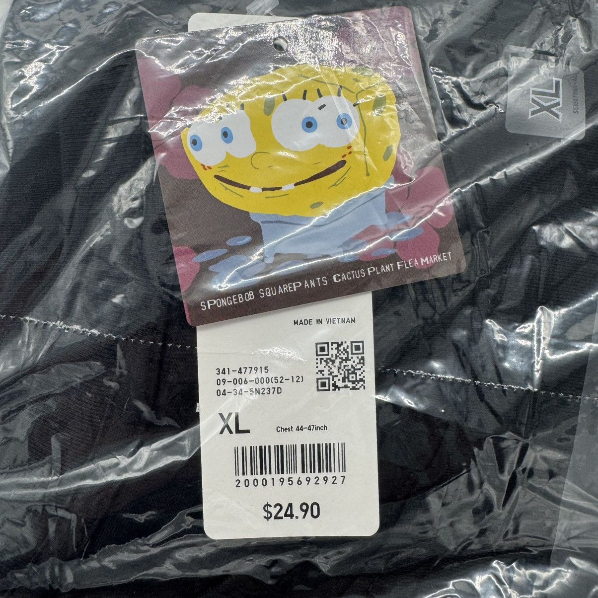 Cactus Plant Flea Market × Uniqlo Uniqlo x CPFM Spongebob Squarepants UT Graphic Tee Black Size US XL / EU 56 / 4 - 3 Thumbnail