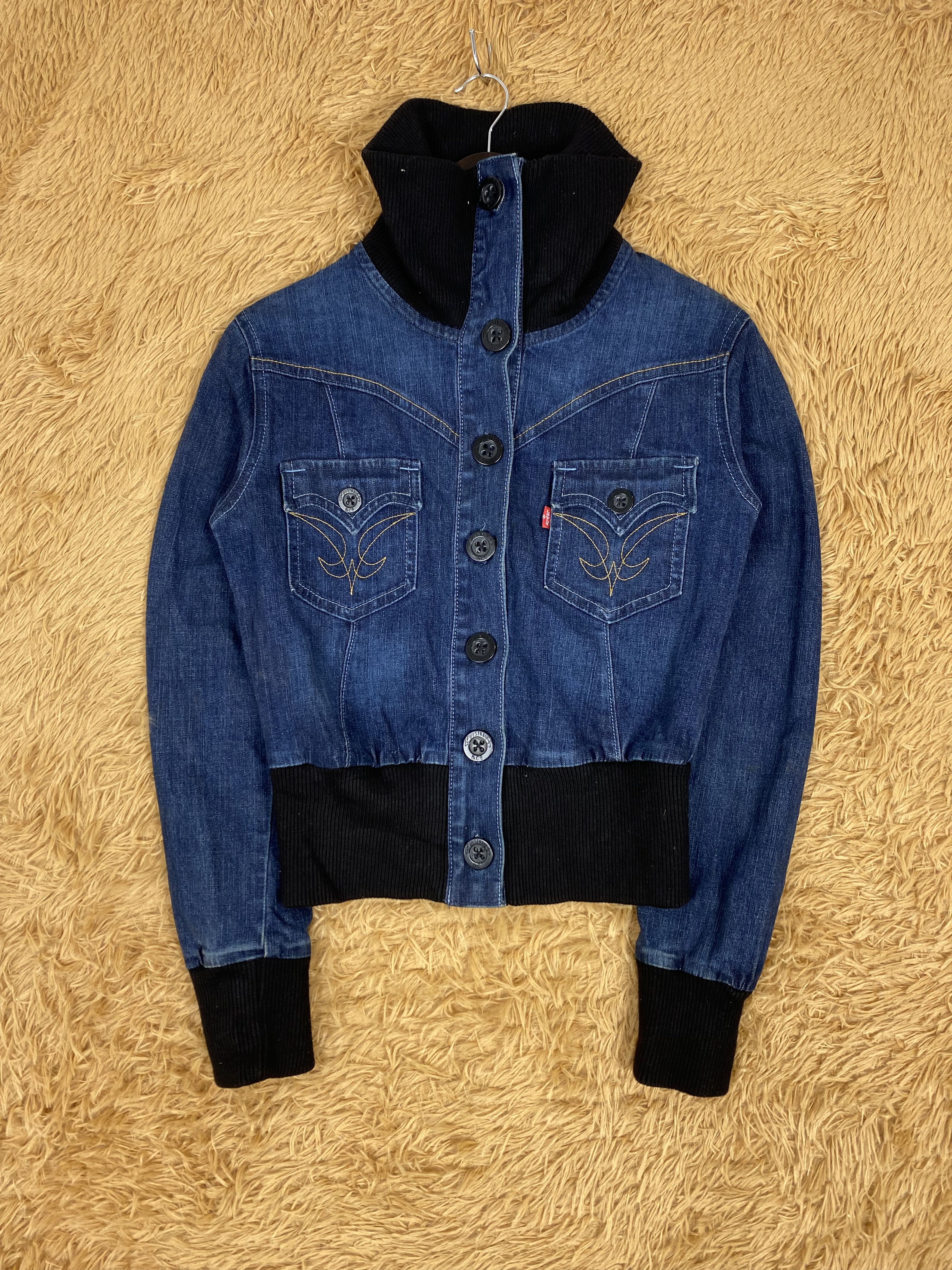 Levi's × Vintage Vintage Levi's Button Denim Jacket Size US S / EU 44-46 / 1 - 1 Thumbnail