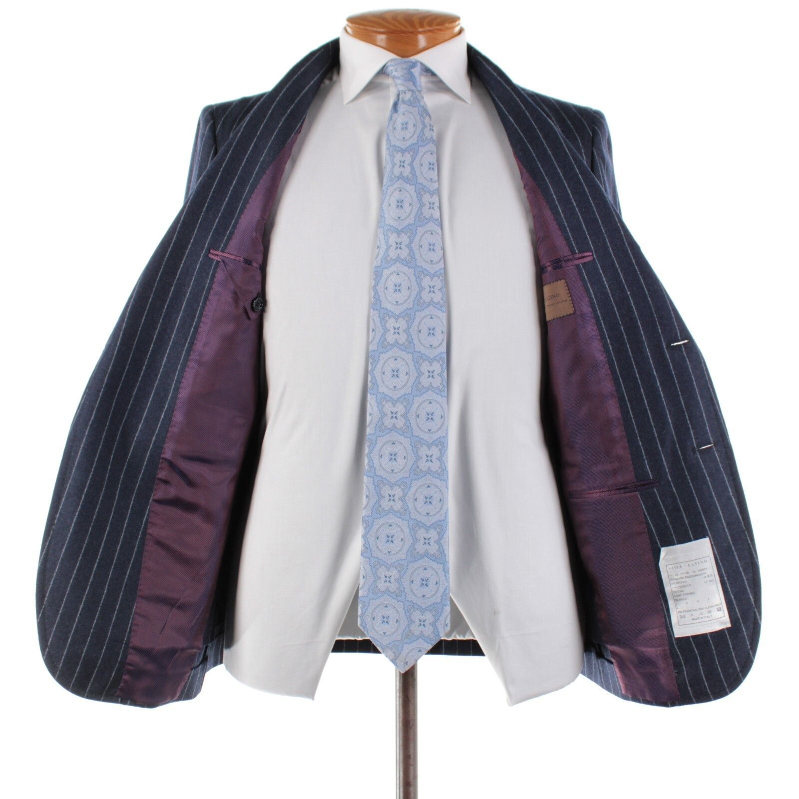 Other Stile Latino Suit Size US 38 Regular in Blue Size 38R - 7 Thumbnail