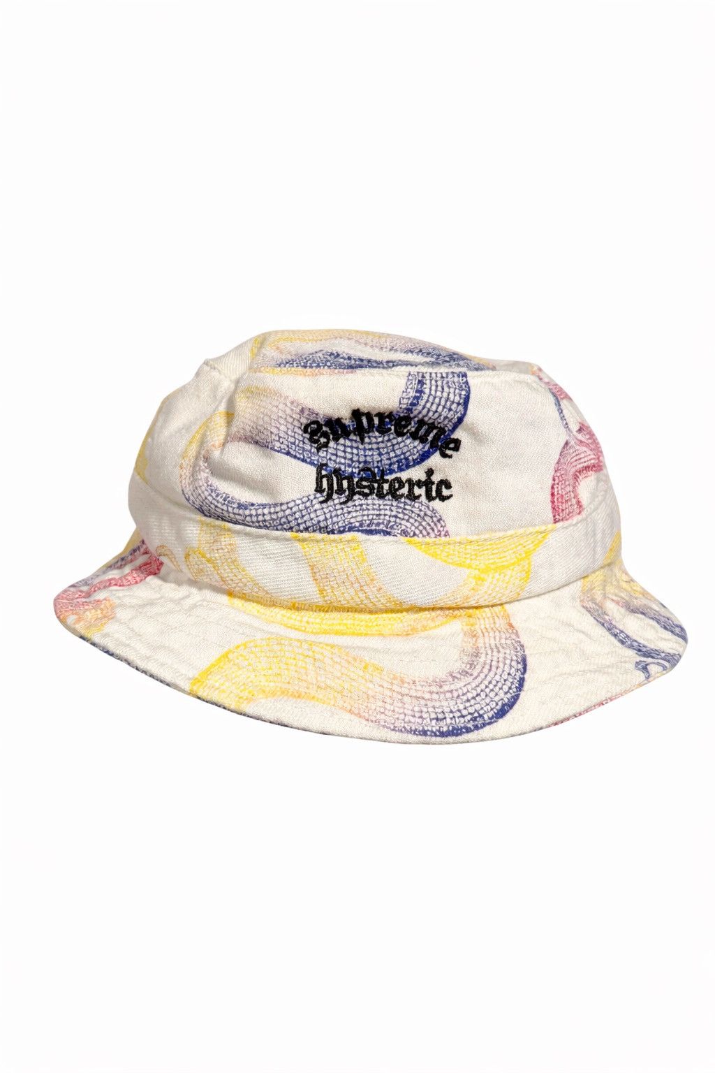 Supreme HYSTERIC GLAMOUR Snake Denim Bucket Hat