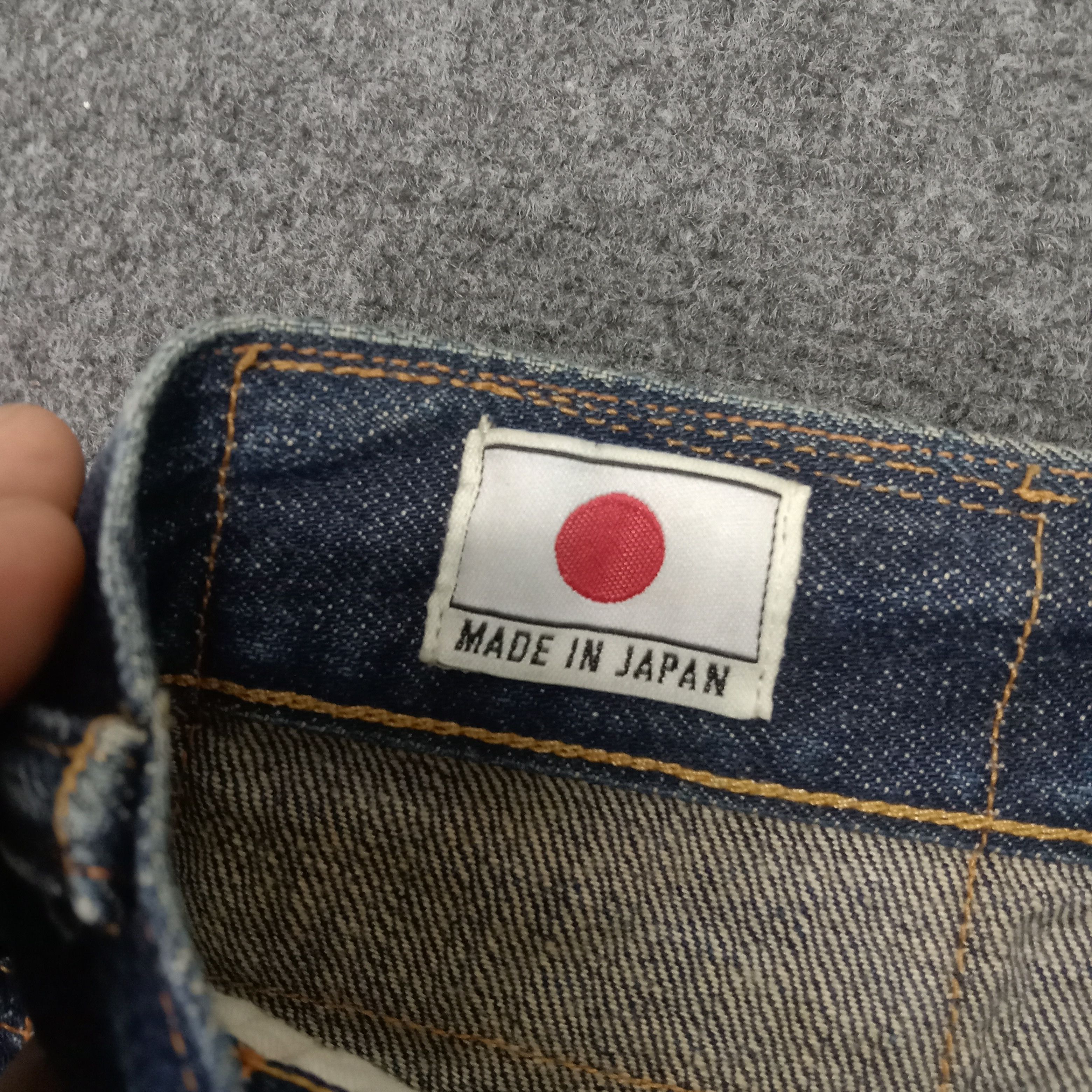 Evisu Evisu No 5 Selvedge Custom Art Daicock Denim Jeans Size US 31 - 8 Thumbnail