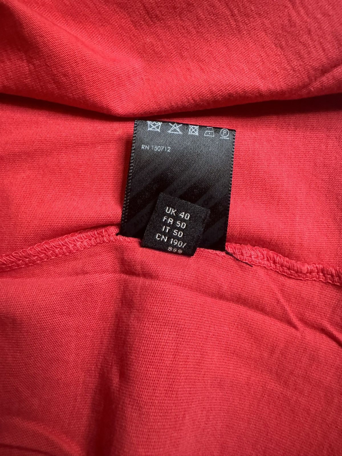 Amiri Amiri Red Collegiate Tee Size US L / EU 52-54 / 3 - 8 Thumbnail