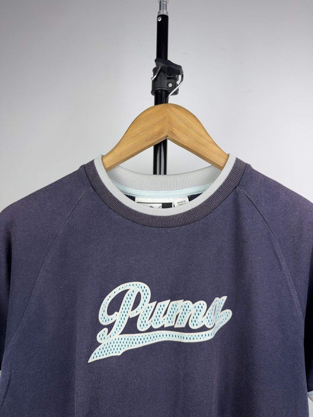 Puma Faded Puma Big Logo 2000s Sportstyle 48 Retro Tee Shirt Size US S / EU 44-46 / 1 - 3 Thumbnail
