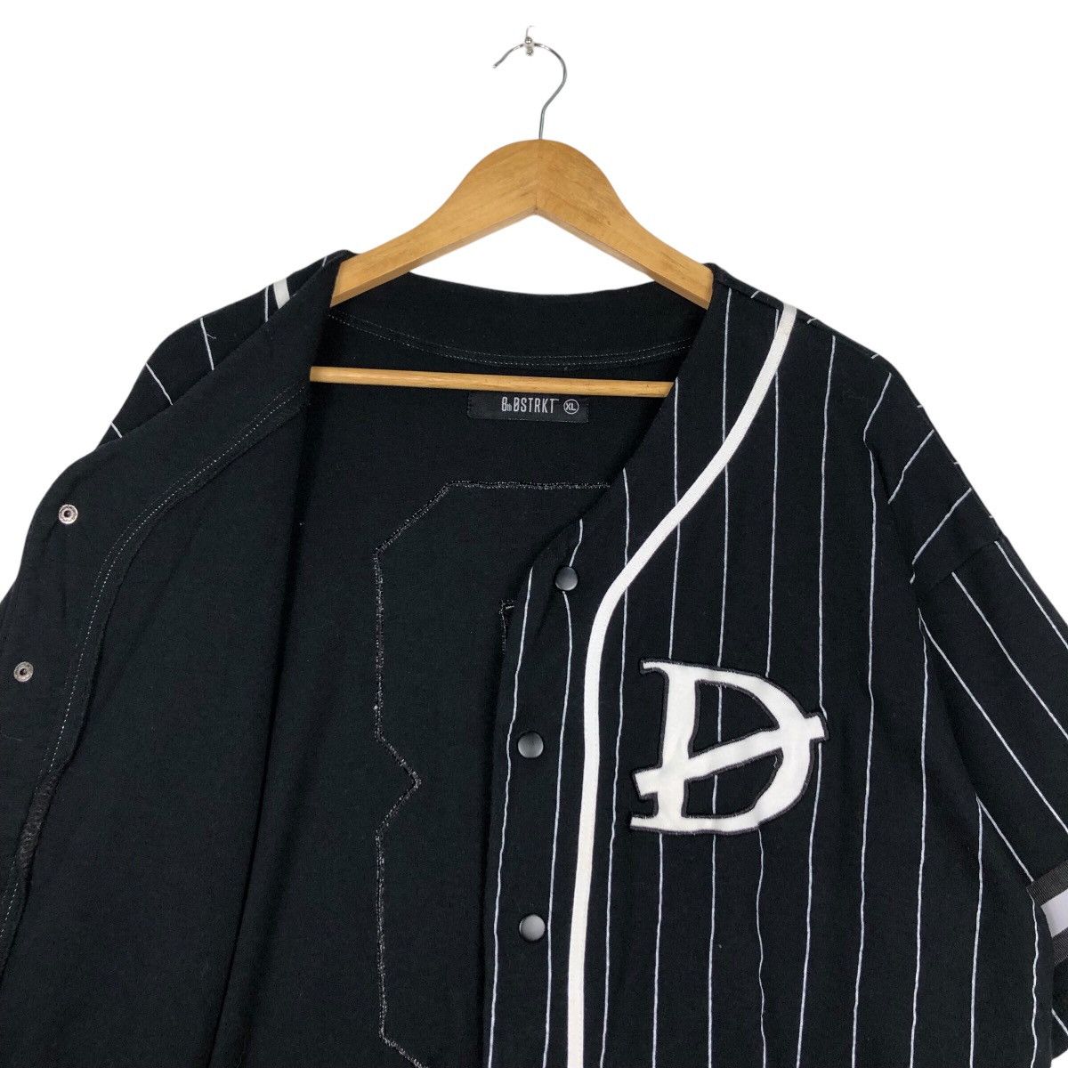 Japanese Brand BSTRKT baseball Varsity Jacket Shirt Rare Size US L / EU 52-54 / 3 - 10 Thumbnail
