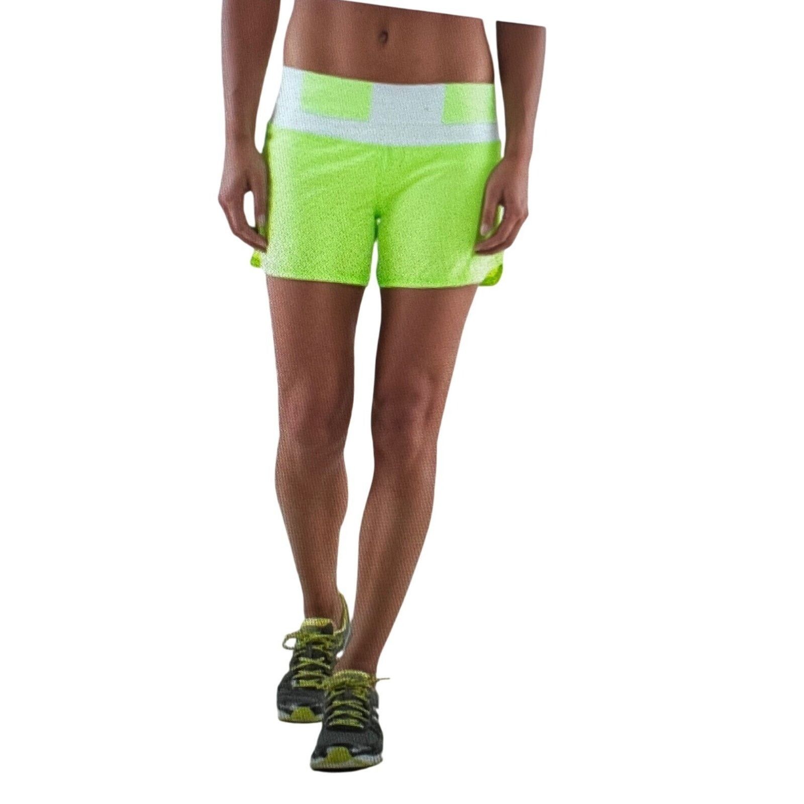 Lululemon Lululemon Groovy Run Shorts Zippy Green Sz 6 Zip Pocket Size 28" / US 6 / IT 42 - 2 Thumbnail