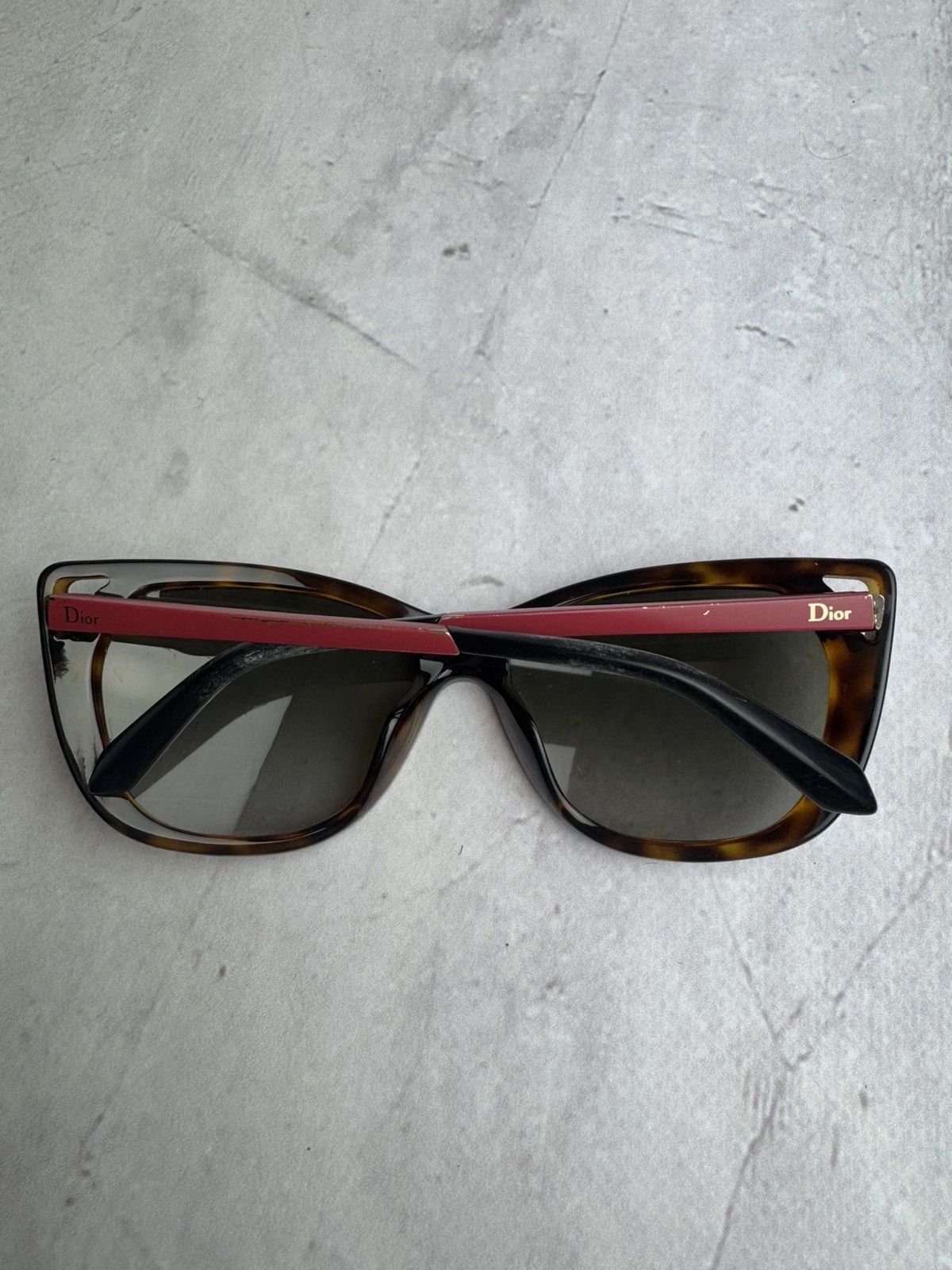Christian Dior Monsieur × Dior × Vintage Christian Dior Women’s Brown Sunglasses Vintage Size ONE SIZE - 11 Thumbnail