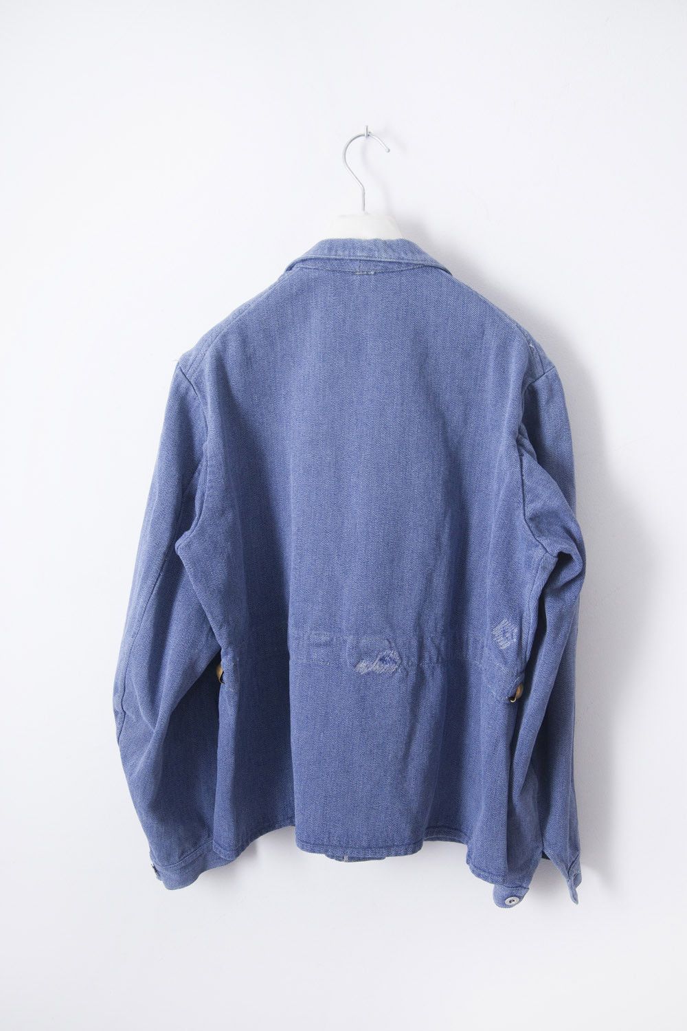 Vintage Vintage 1950's swiss army denim chore jacket Size US M / EU 48-50 / 2 - 3 Thumbnail