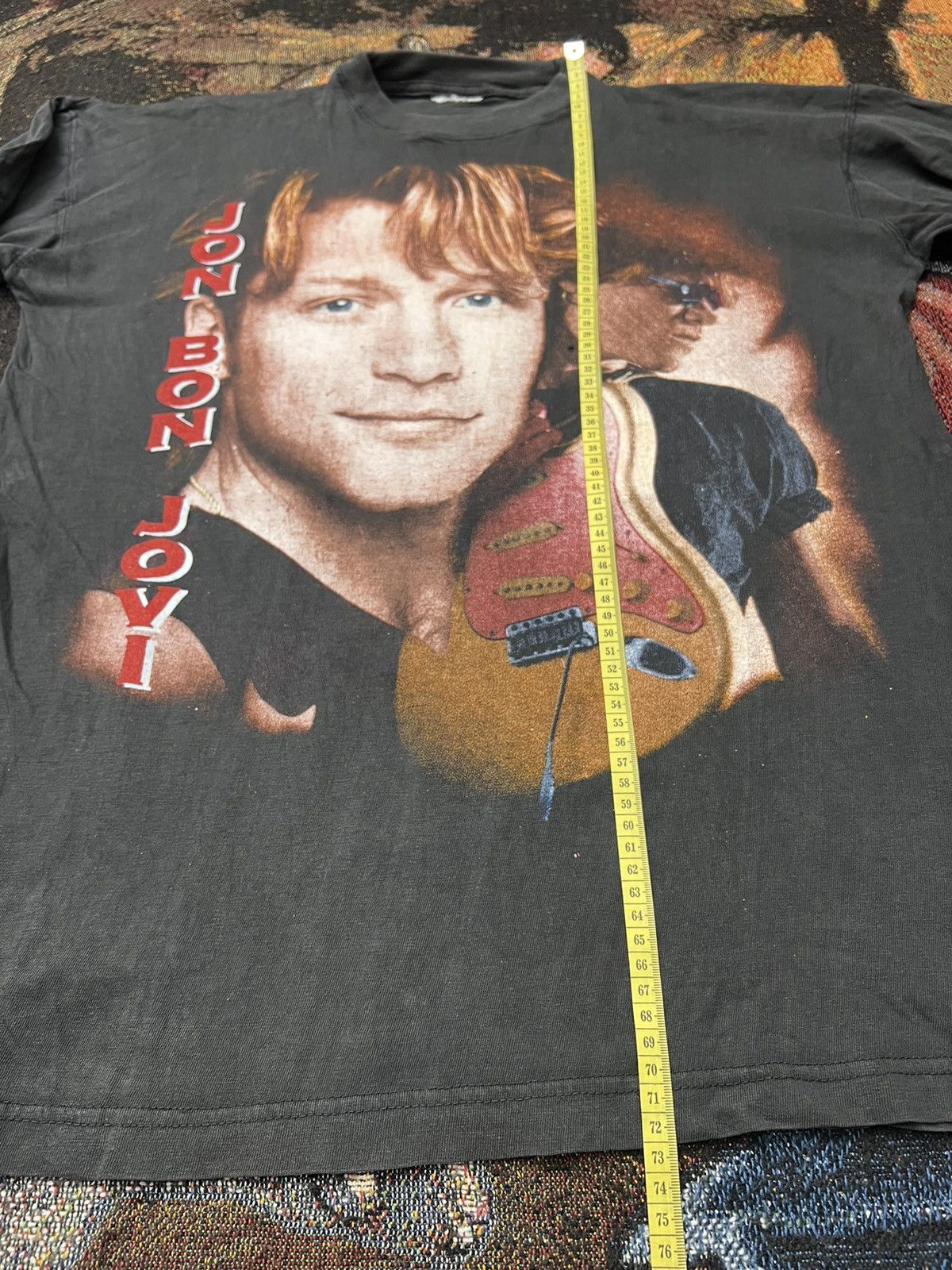 Band Tees Vintage Bon Jovi Parking Lot Bootleg LS Size US L / EU 52-54 / 3 - 8 Thumbnail
