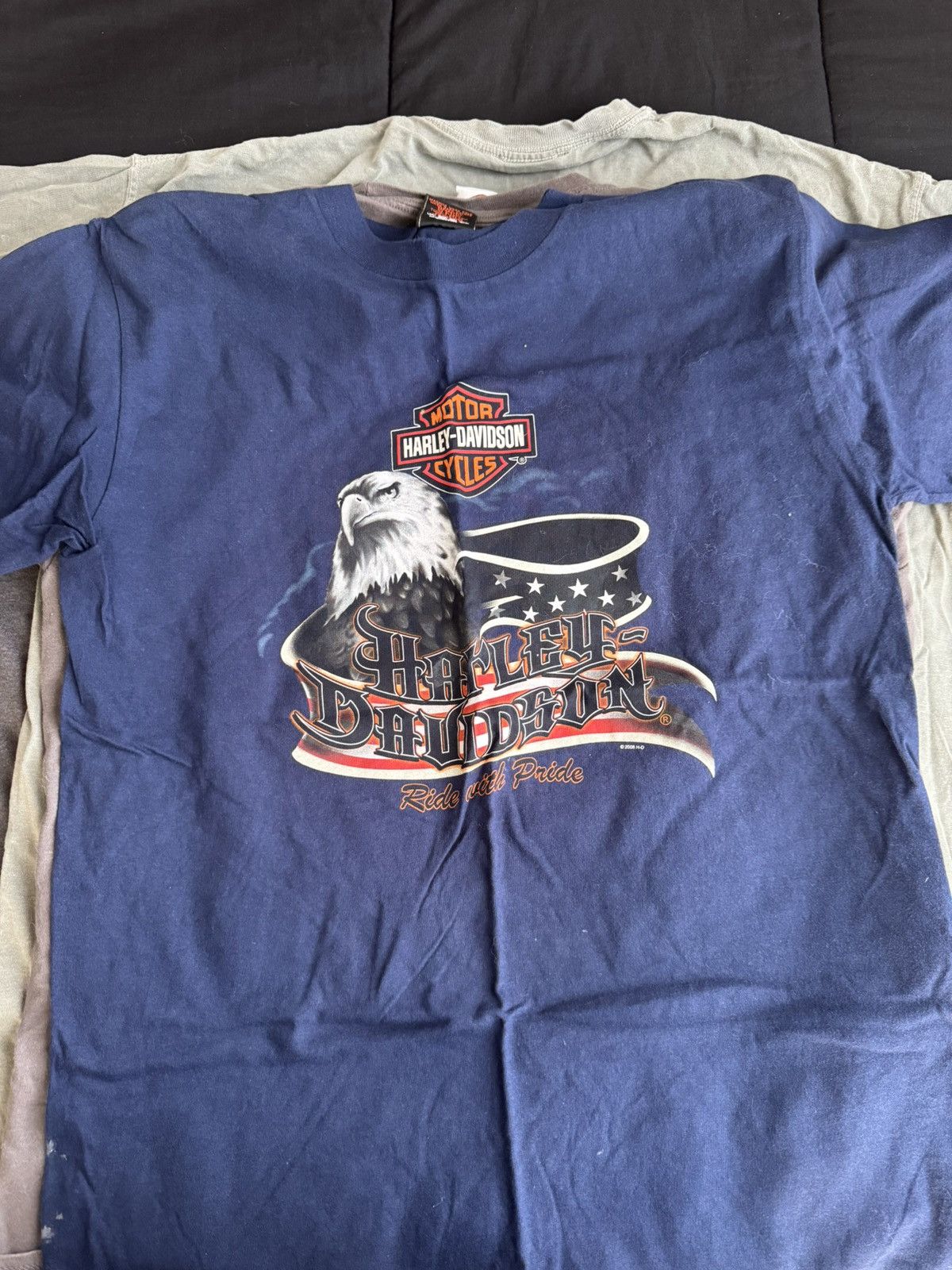 Harley Davidson × Vintage harley Size US L / EU 52-54 / 3 - 1 Thumbnail